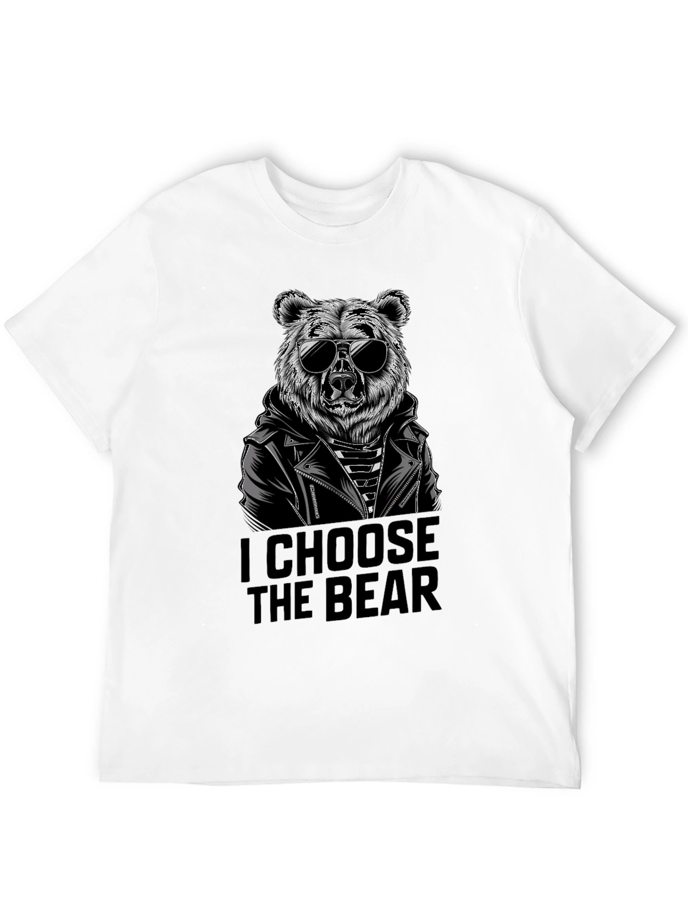 I Choose The Bear Graphic T-Shirt