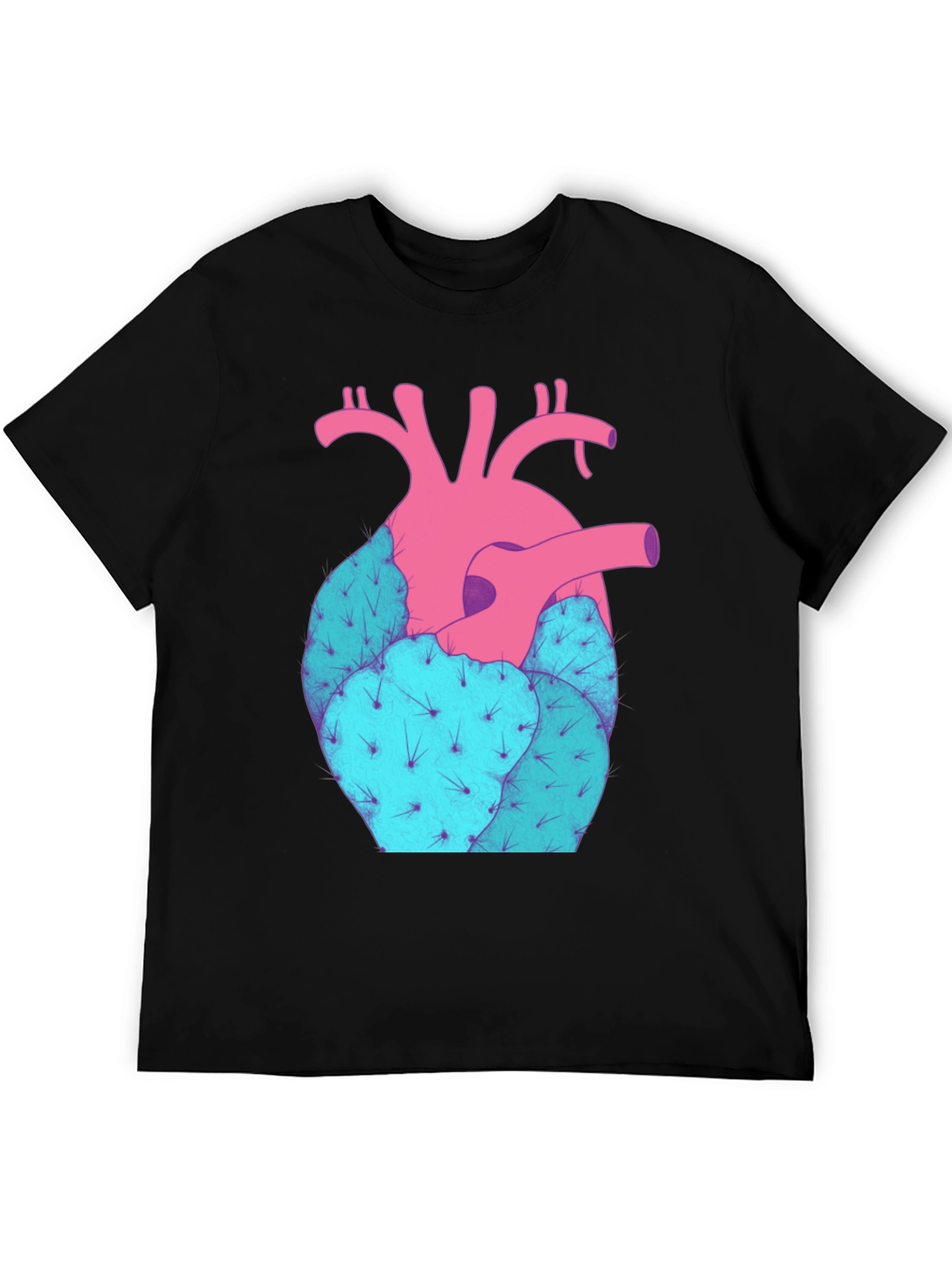 Heart Cactus Graphic Tee - Unisex