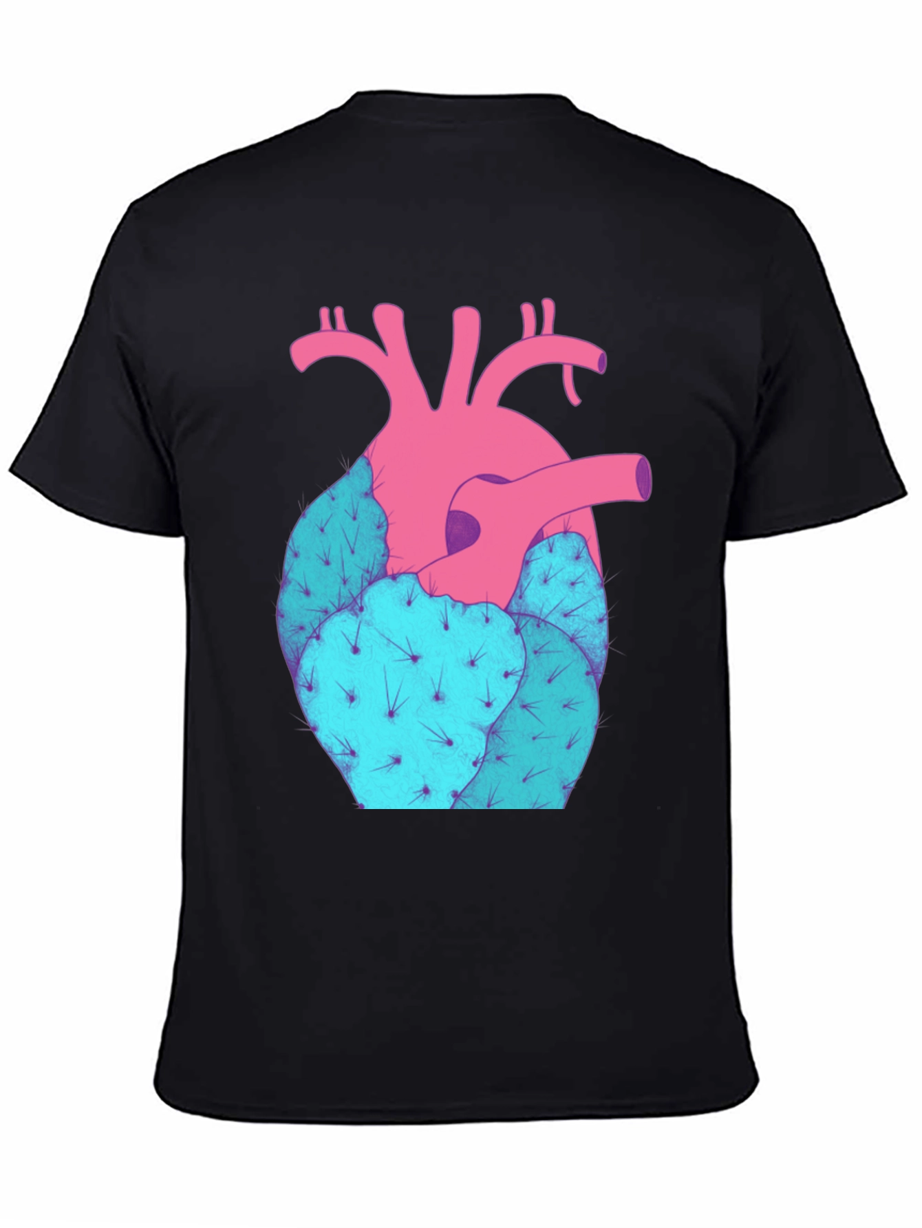 Heart Cactus Graphic Tee - Unisex