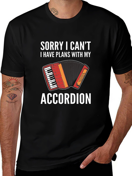 Accordion Lover T-Shirt - Sorry I Have Plans!