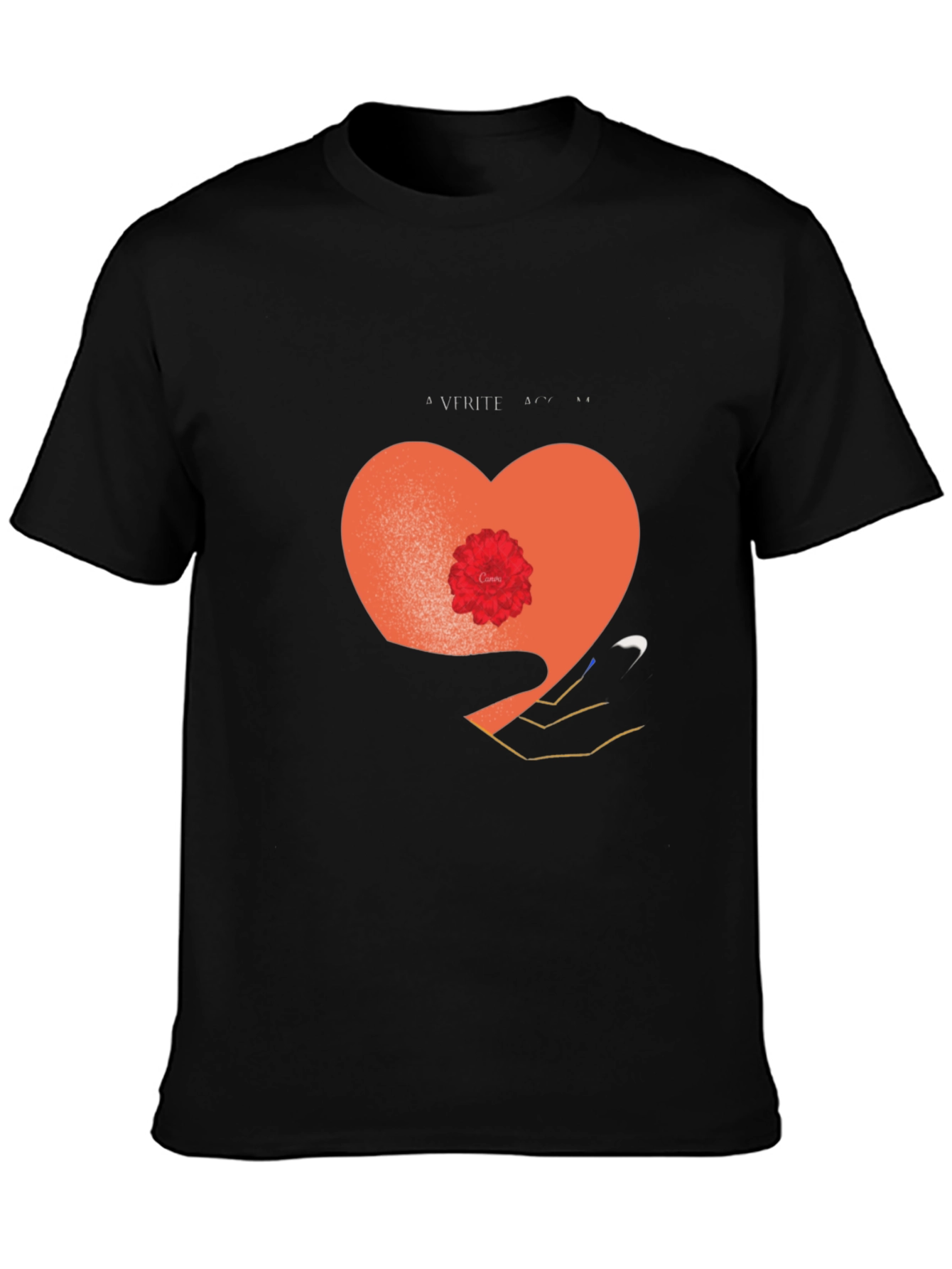 Heart Graphic Tee - Stylish and Unique Design