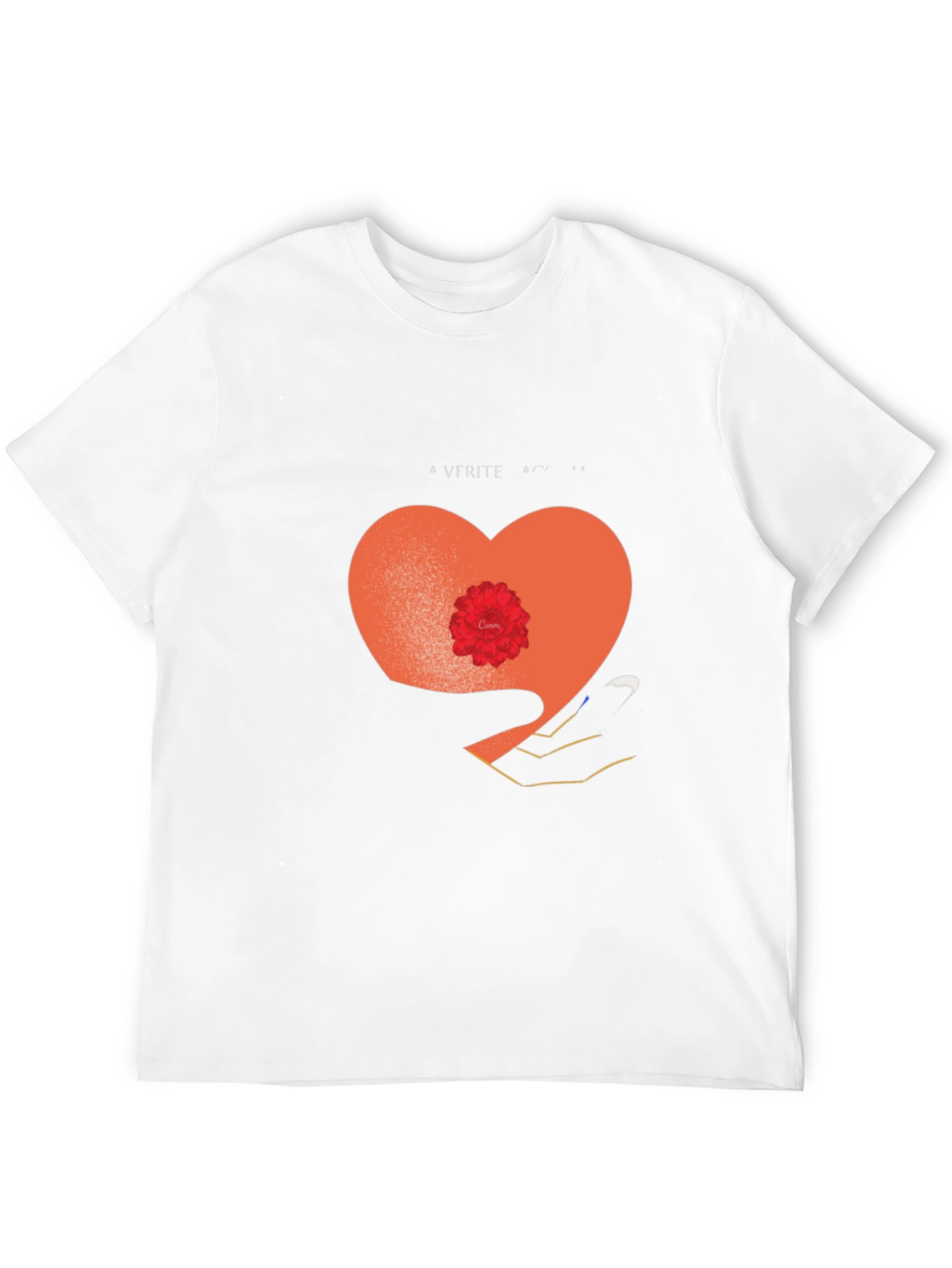 Heart Graphic Tee - Stylish and Unique Design
