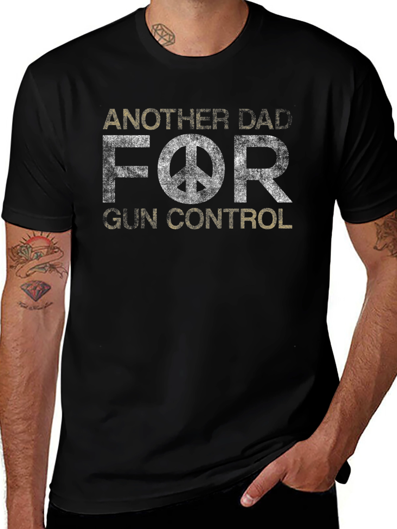 Another Dad for Gun Control Graphic T-Shirt