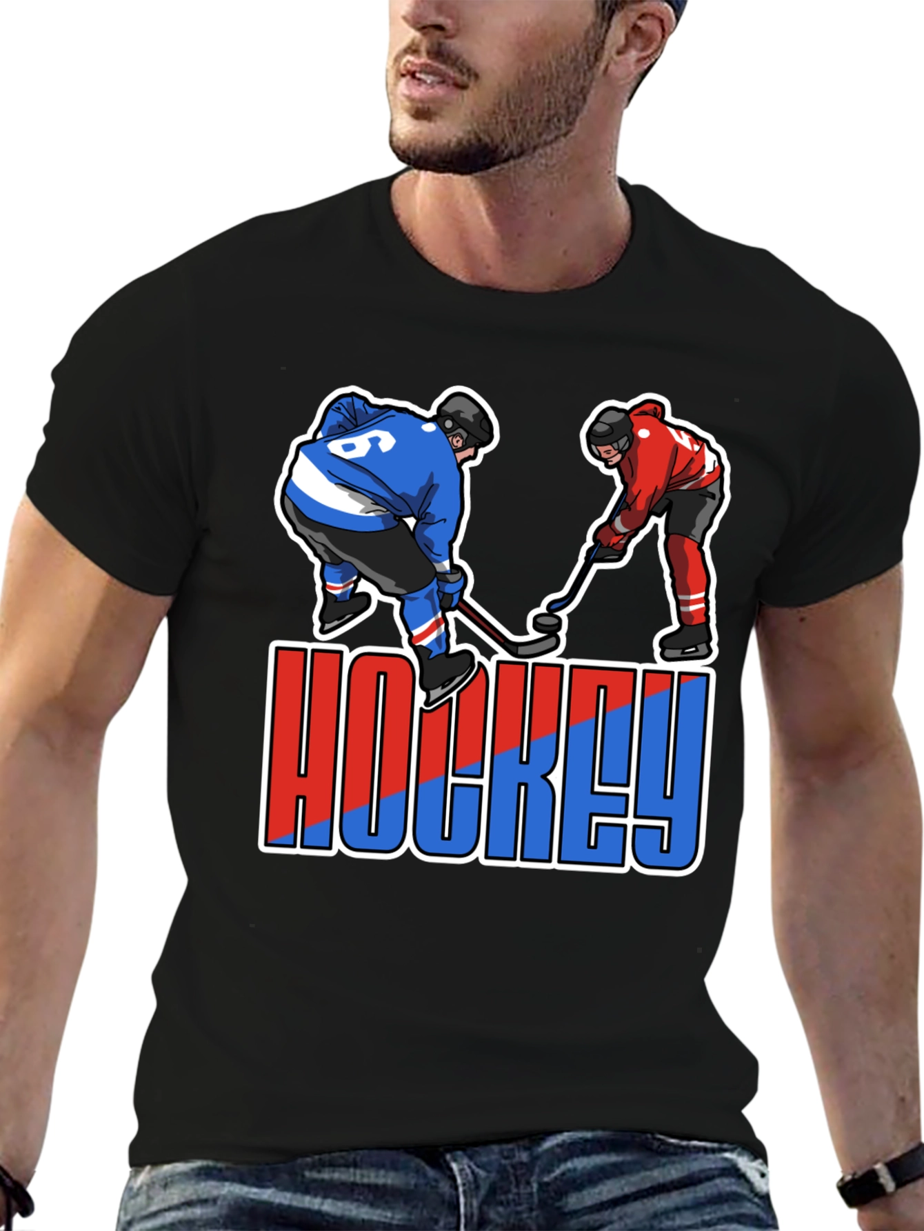 Hockey Graphic T-Shirt - Game On!