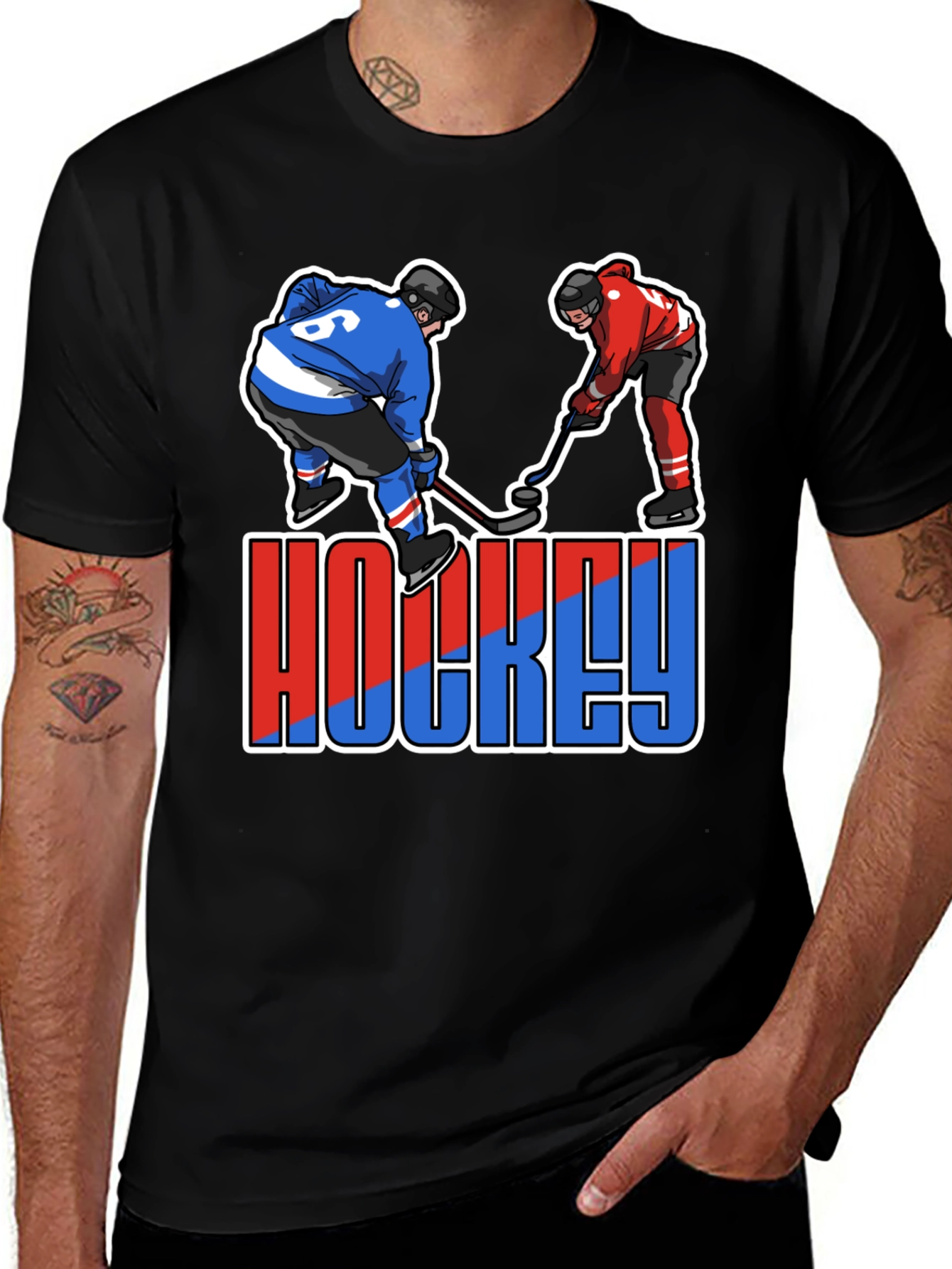 Hockey Graphic T-Shirt - Game On!