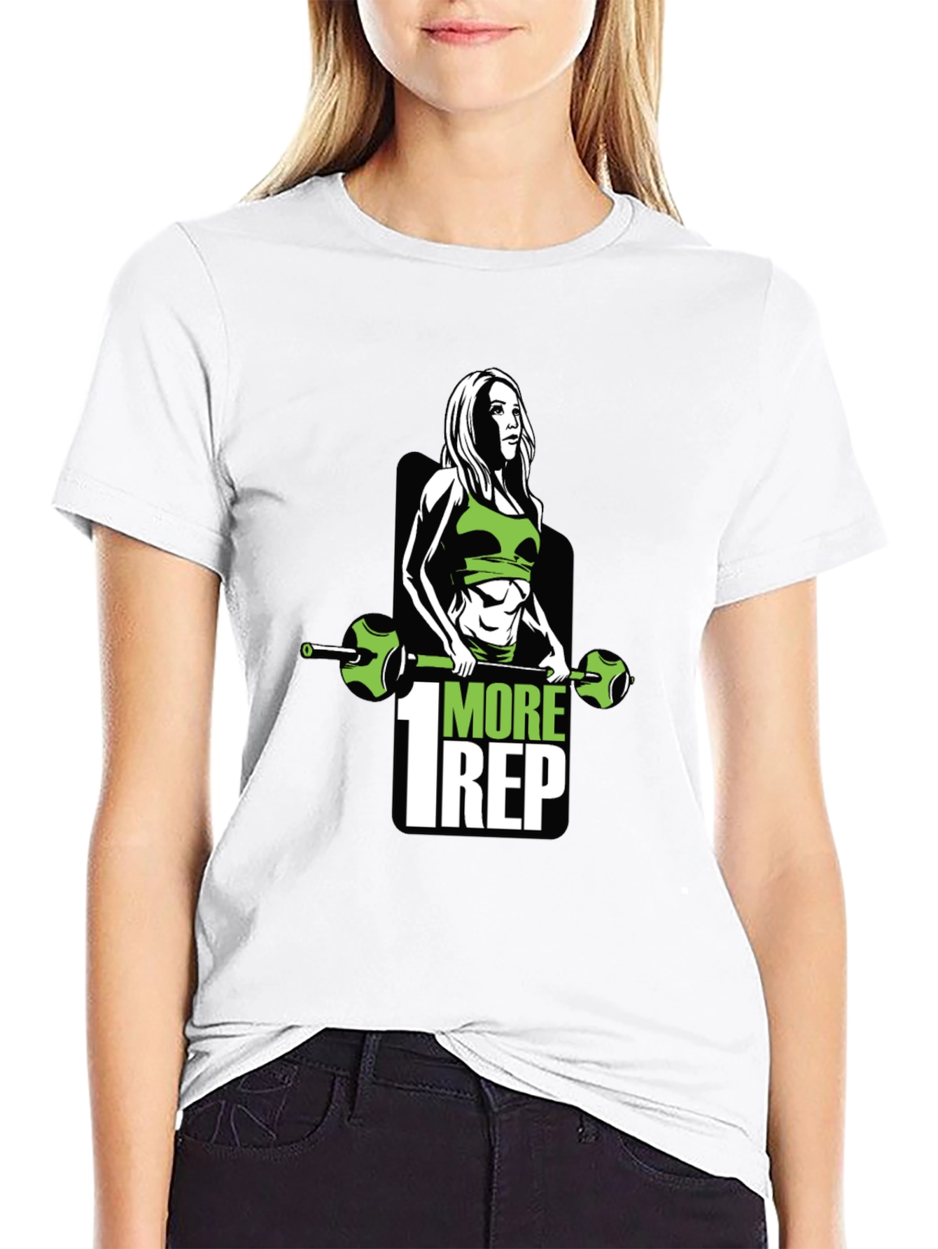 1 More Rep Fitness Graphic T-Shirt