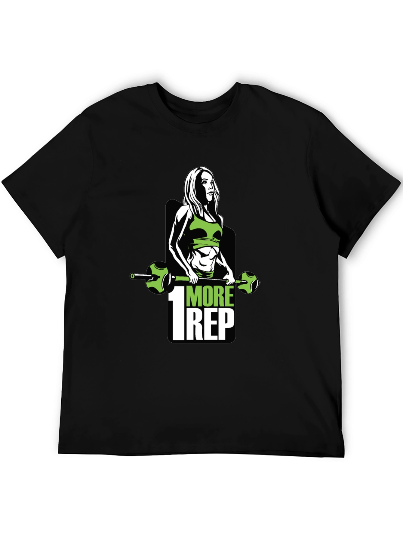 1 More Rep Fitness Graphic T-Shirt