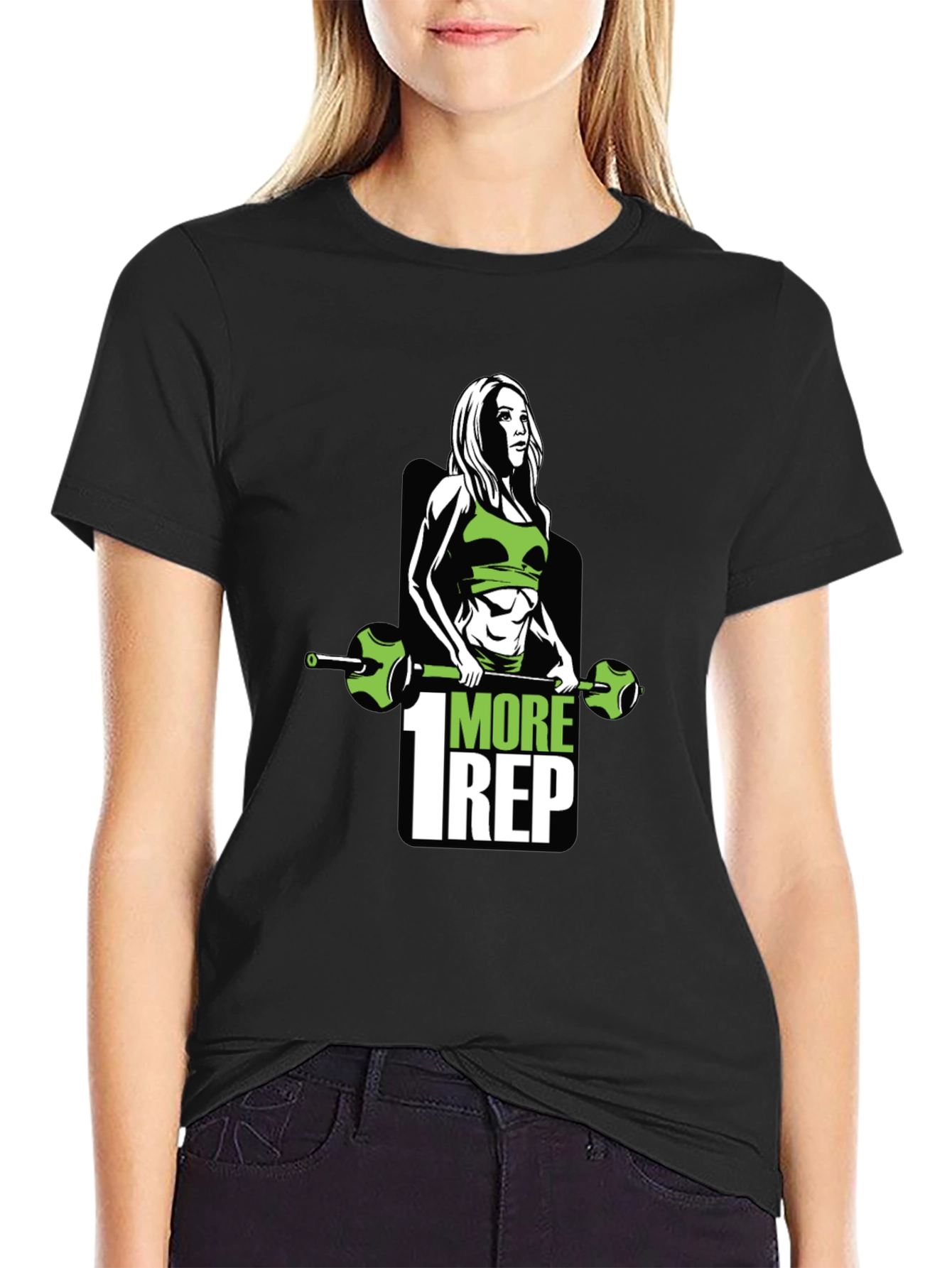 1 More Rep Fitness Graphic T-Shirt