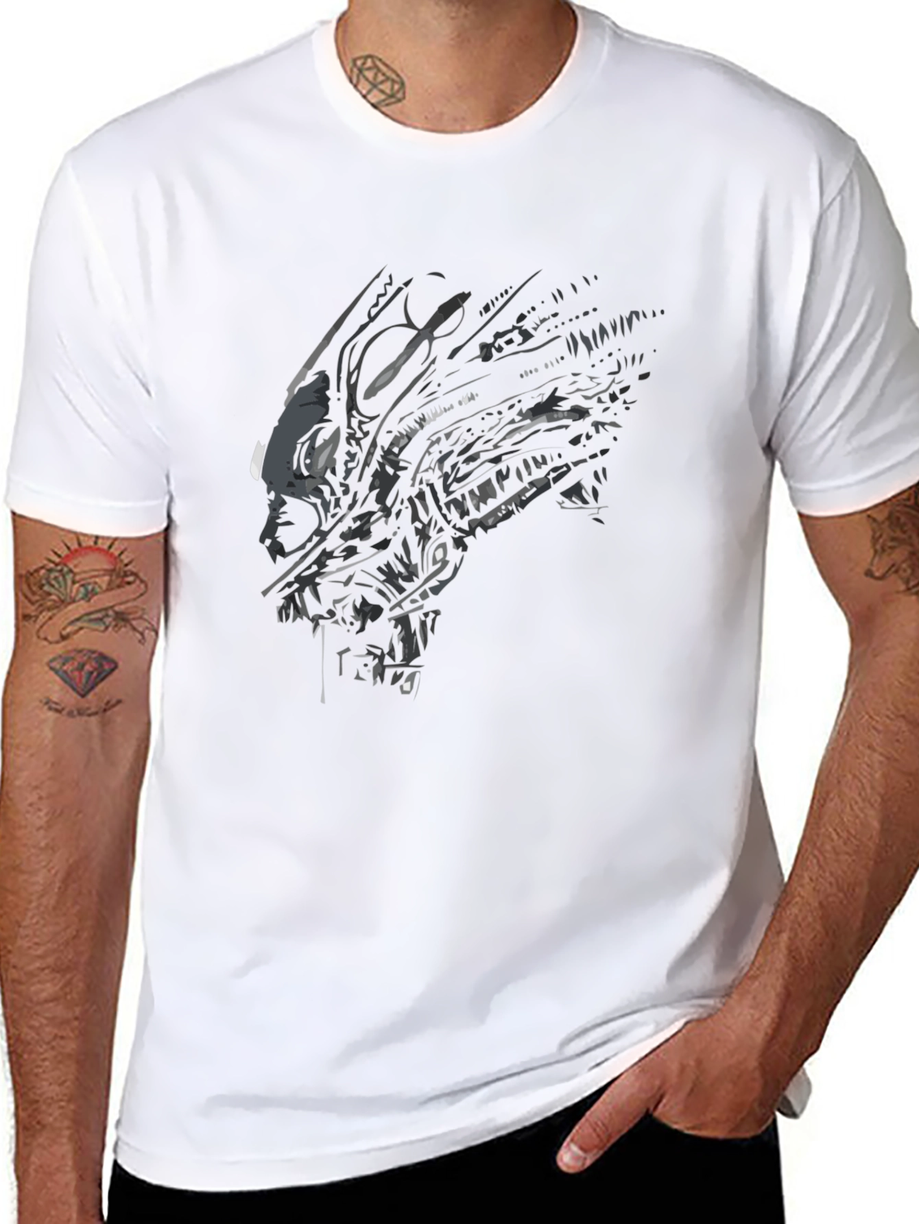 Alien Graphic Tee - Sci-Fi Horror T-Shirt