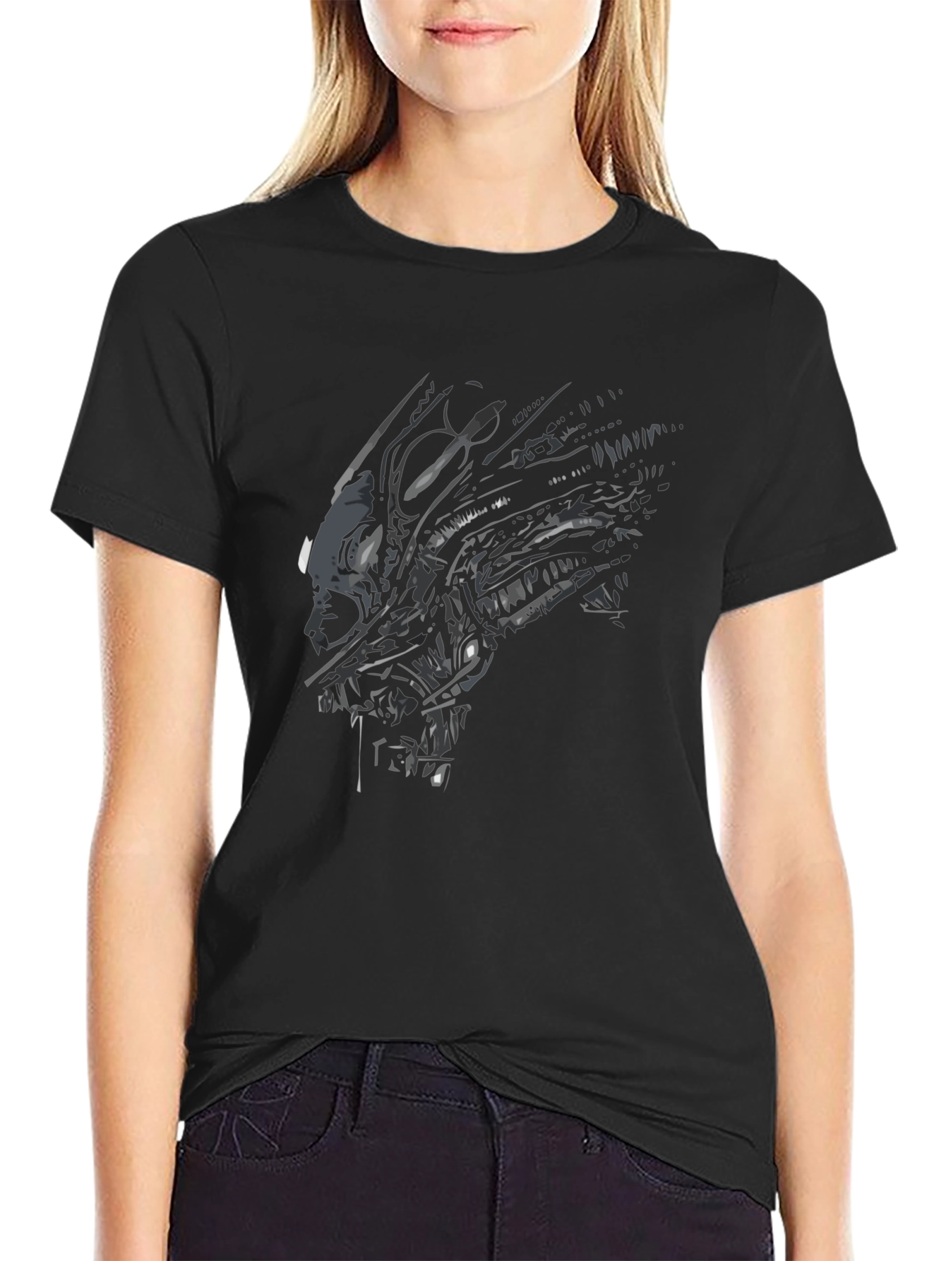 Alien Graphic Tee - Sci-Fi Horror T-Shirt