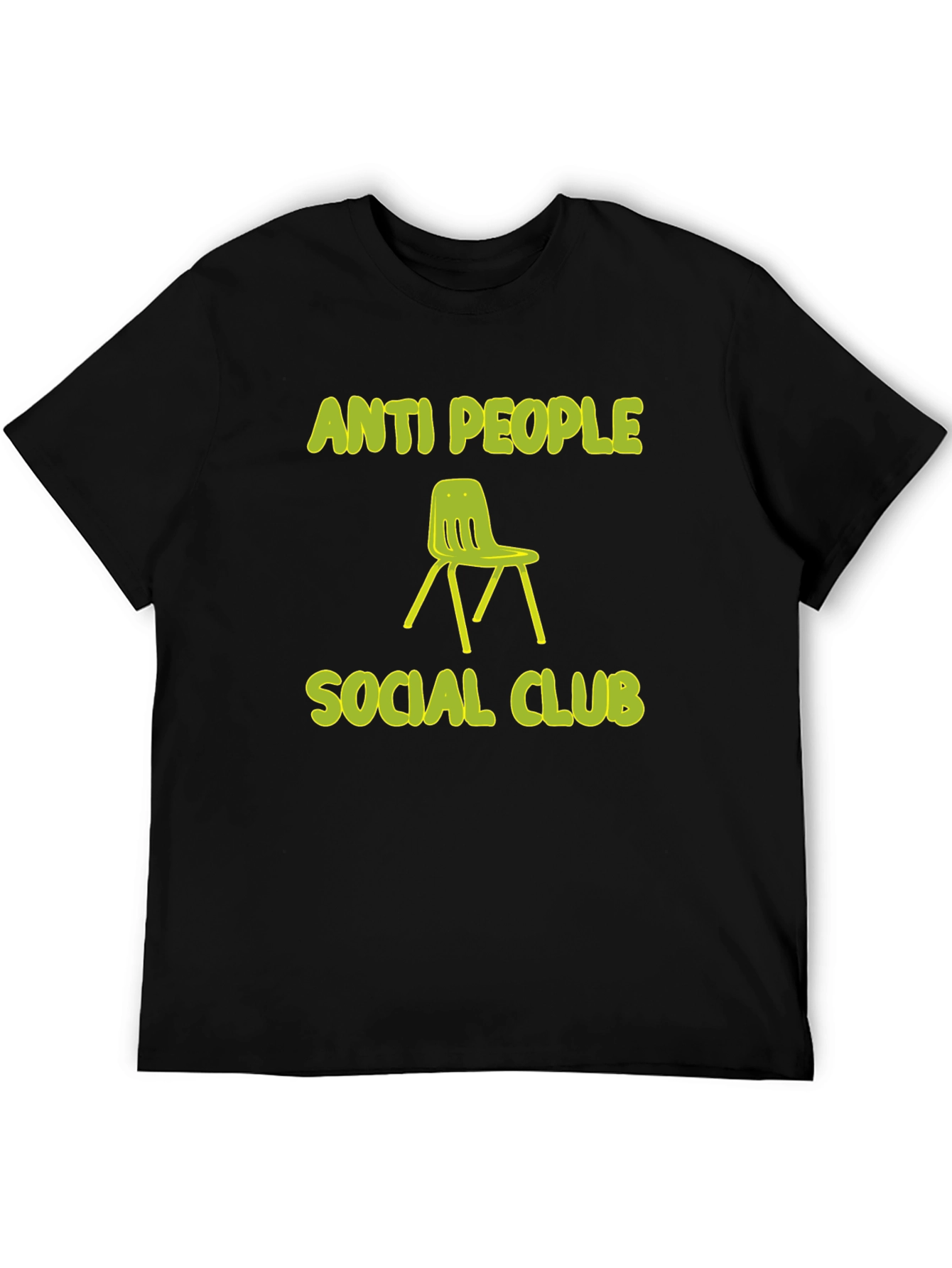 Anti People Social Club Graphic Tee - Novelty T-Shirt
