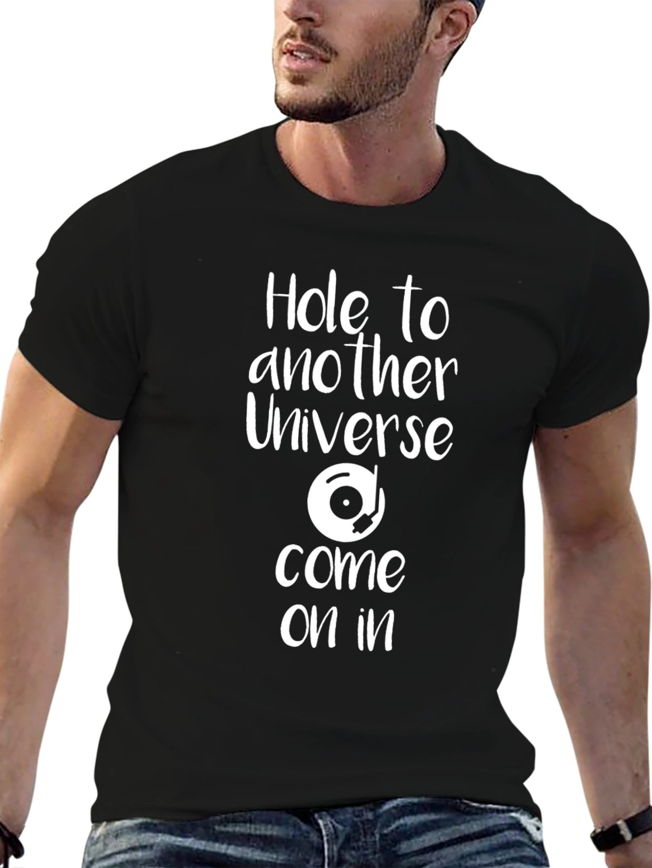 Hole to Another Universe Graphic T-Shirt