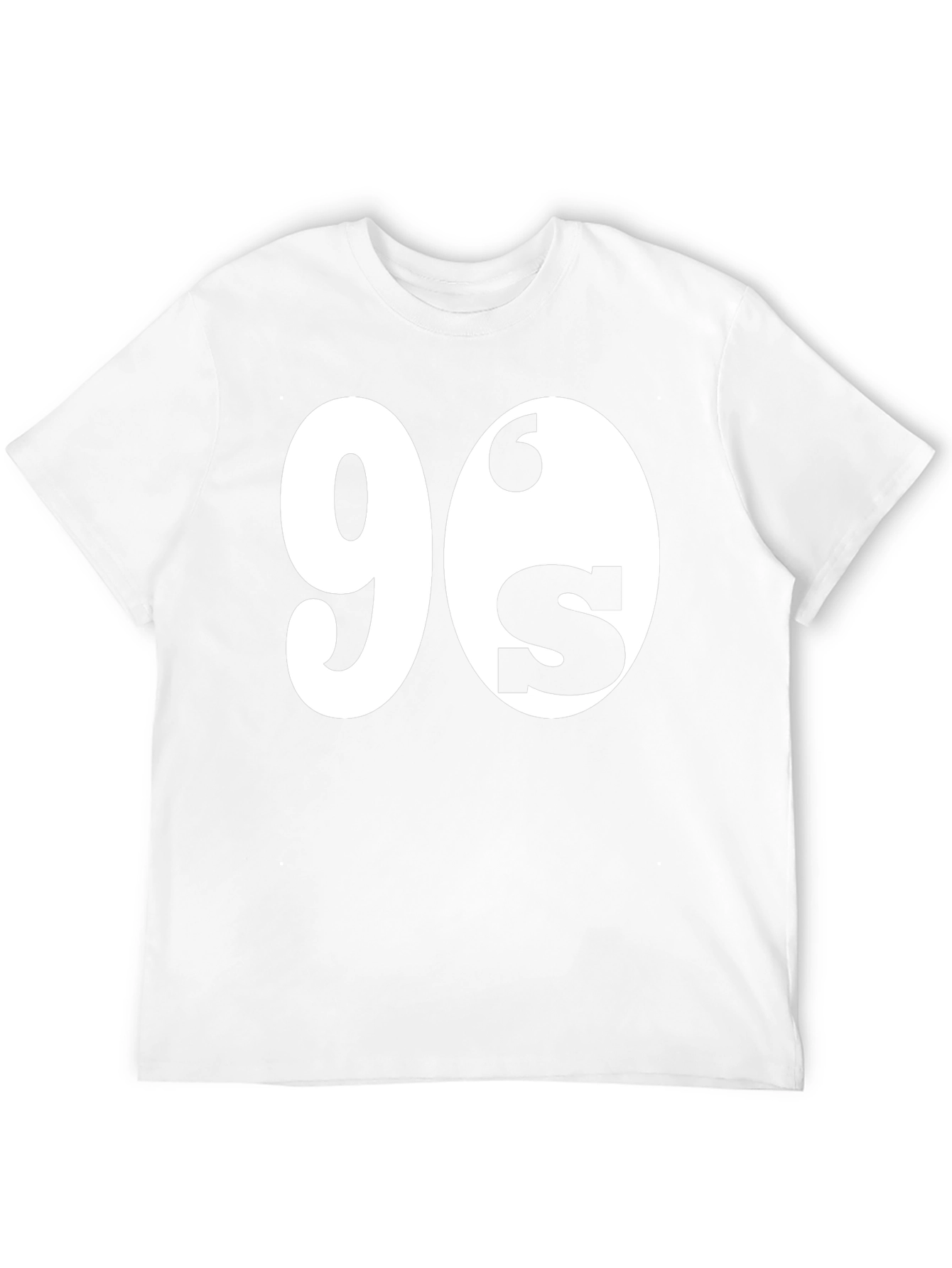 90s Throwback Graphic Tee - Black