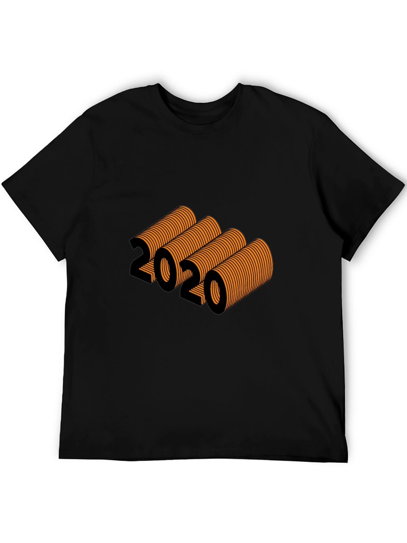 2020 Graphic Tee - Black Short Sleeve