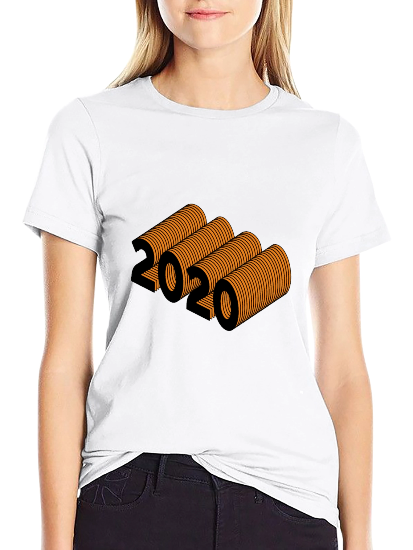 2020 Graphic Tee - Black Short Sleeve