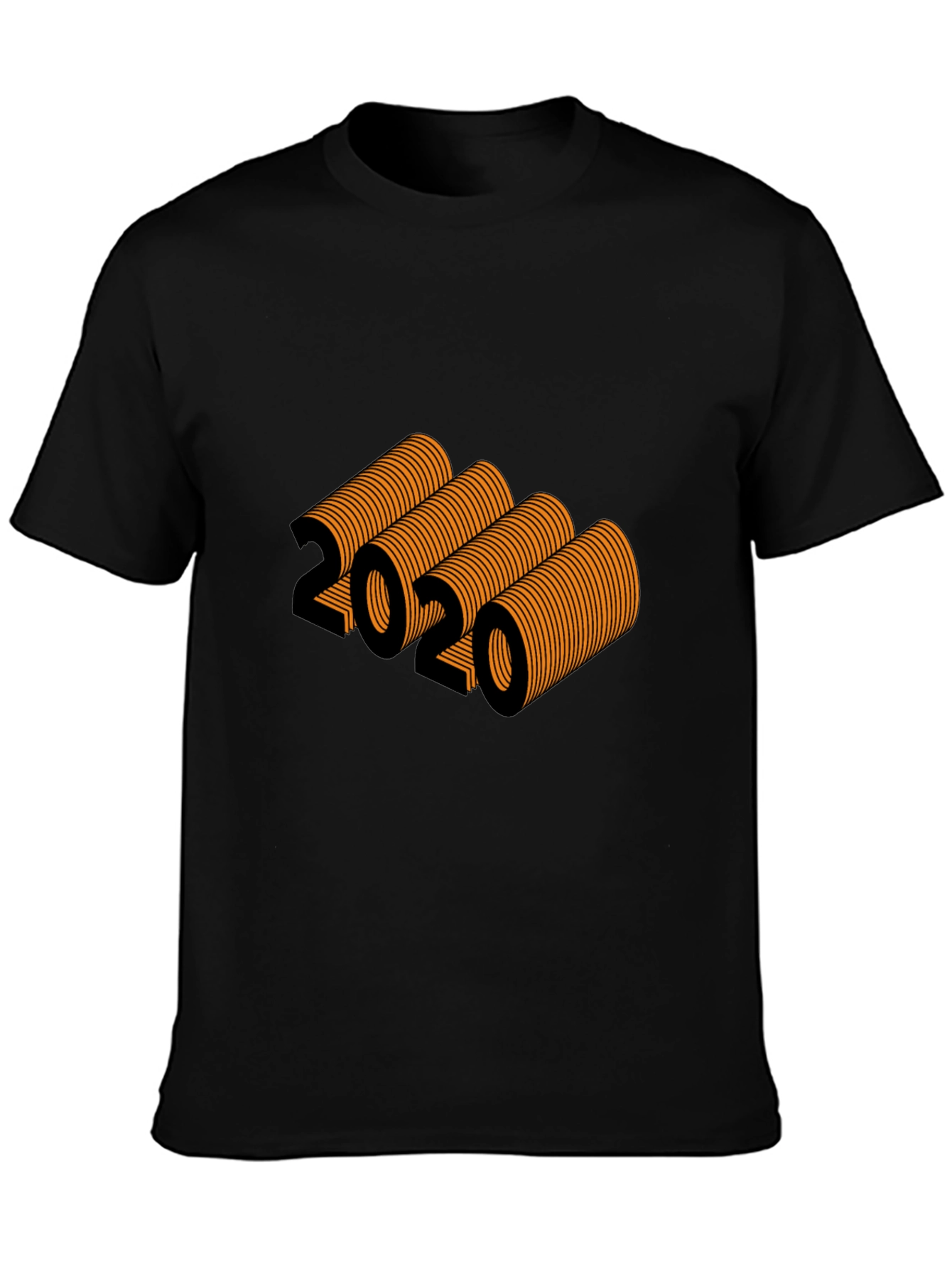 2020 Graphic Tee - Black Short Sleeve