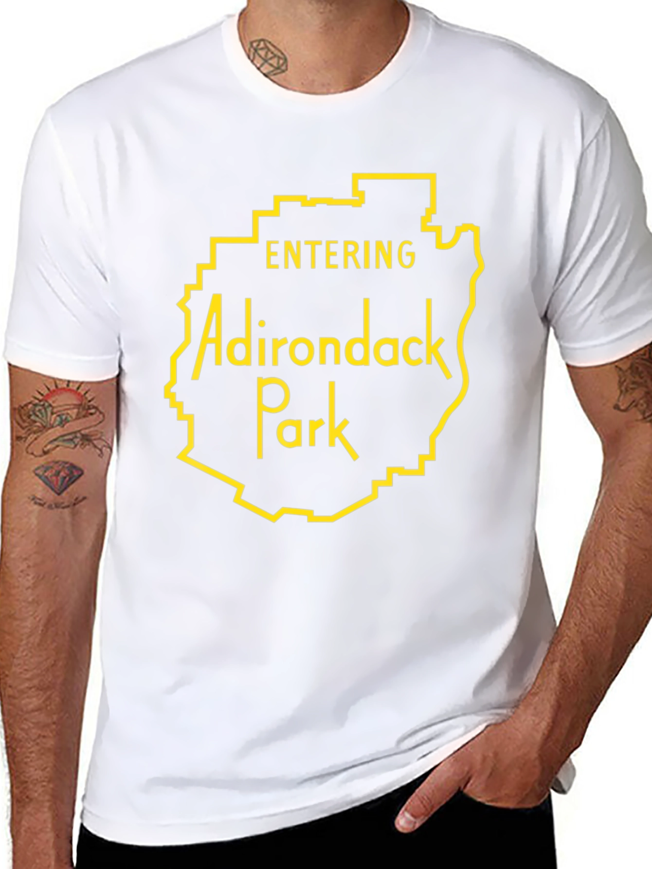 Adirondack Park Entrance Graphic Tee
