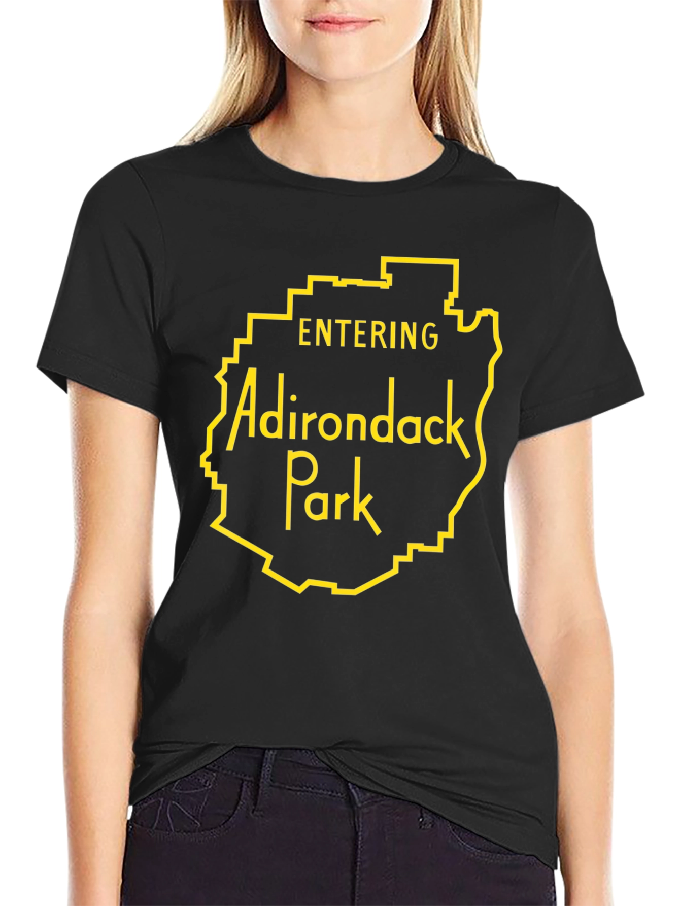 Adirondack Park Entrance Graphic Tee