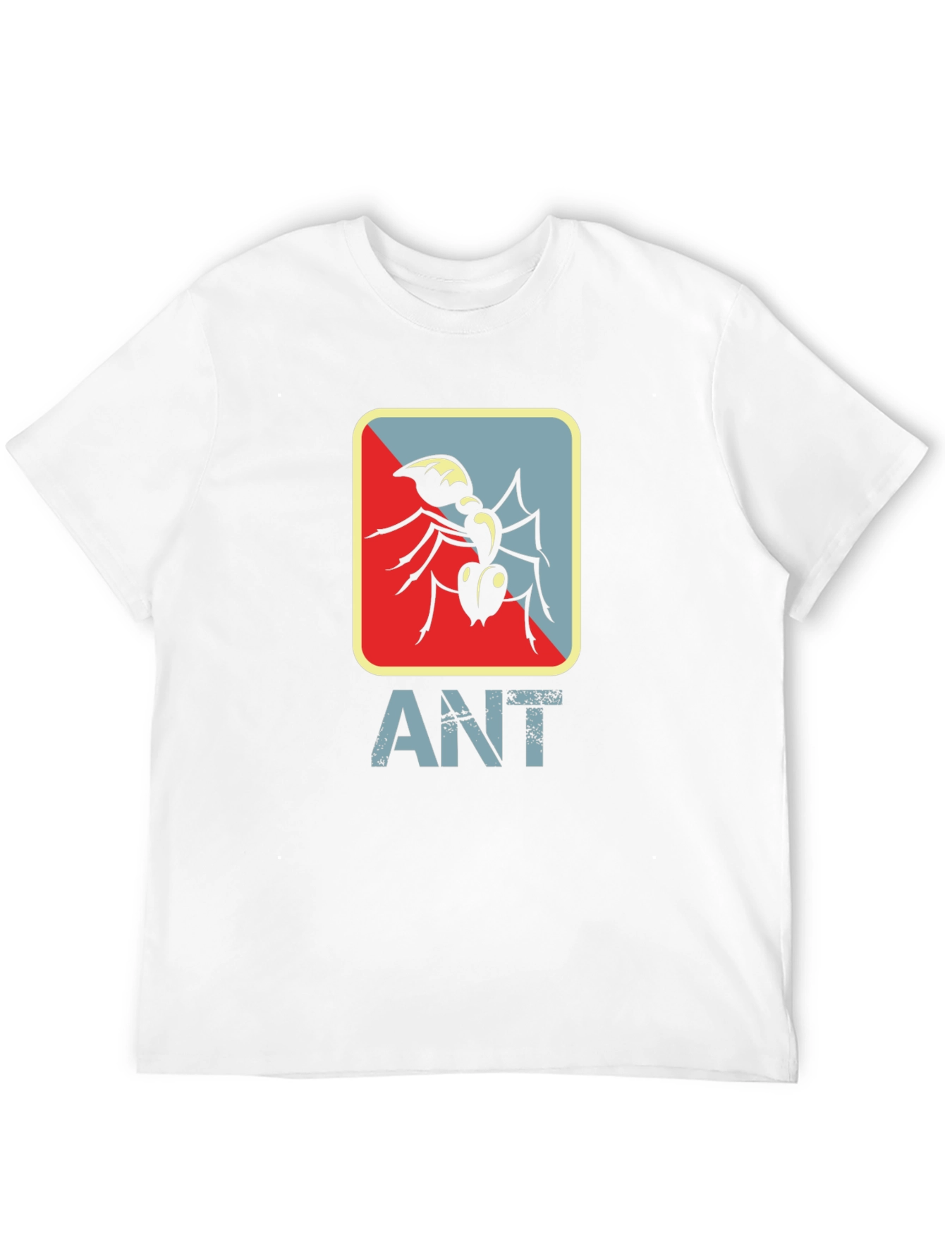 Ant Graphic Tee - Stylish Mens Black T-Shirt