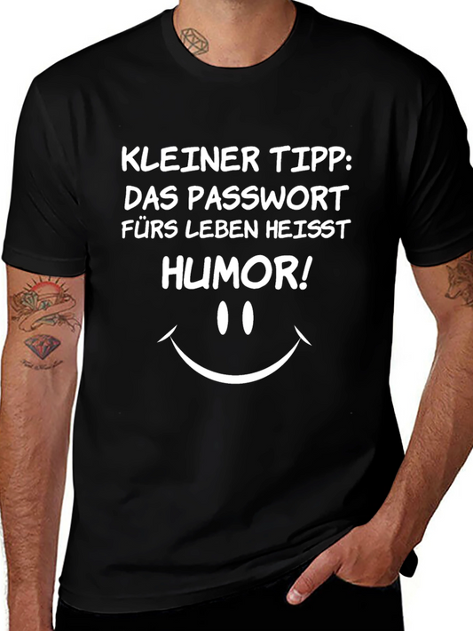 Humor Password T-Shirt - Kleiner Tipp Fun Tee
