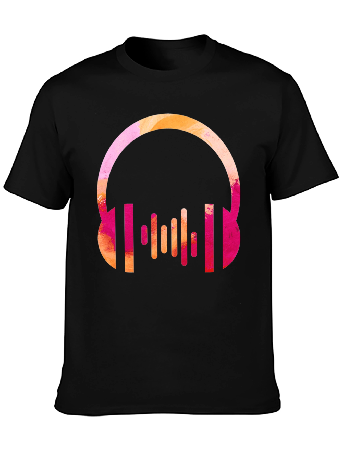 Headphones Music Lover Graphic Tee