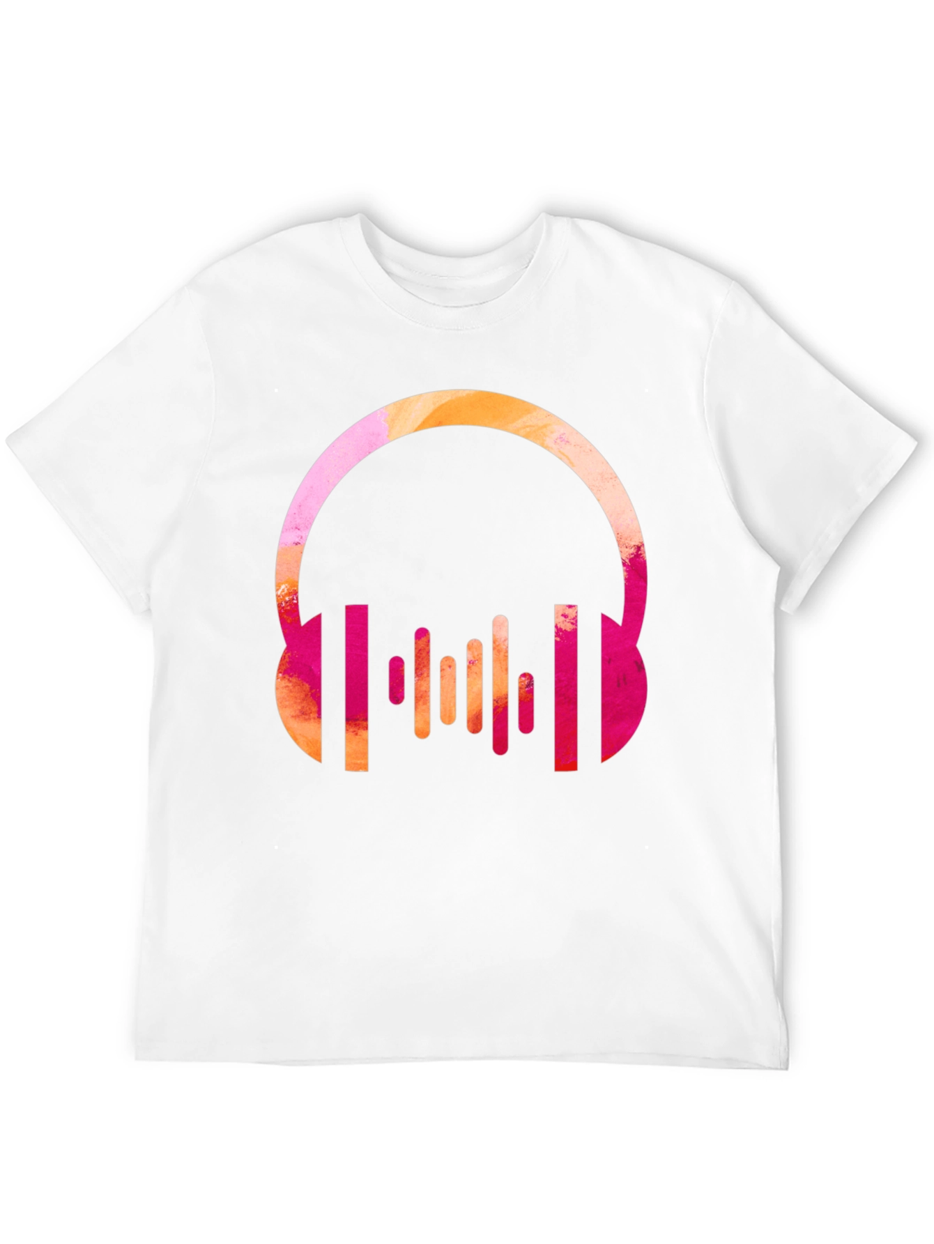 Headphones Music Lover Graphic Tee