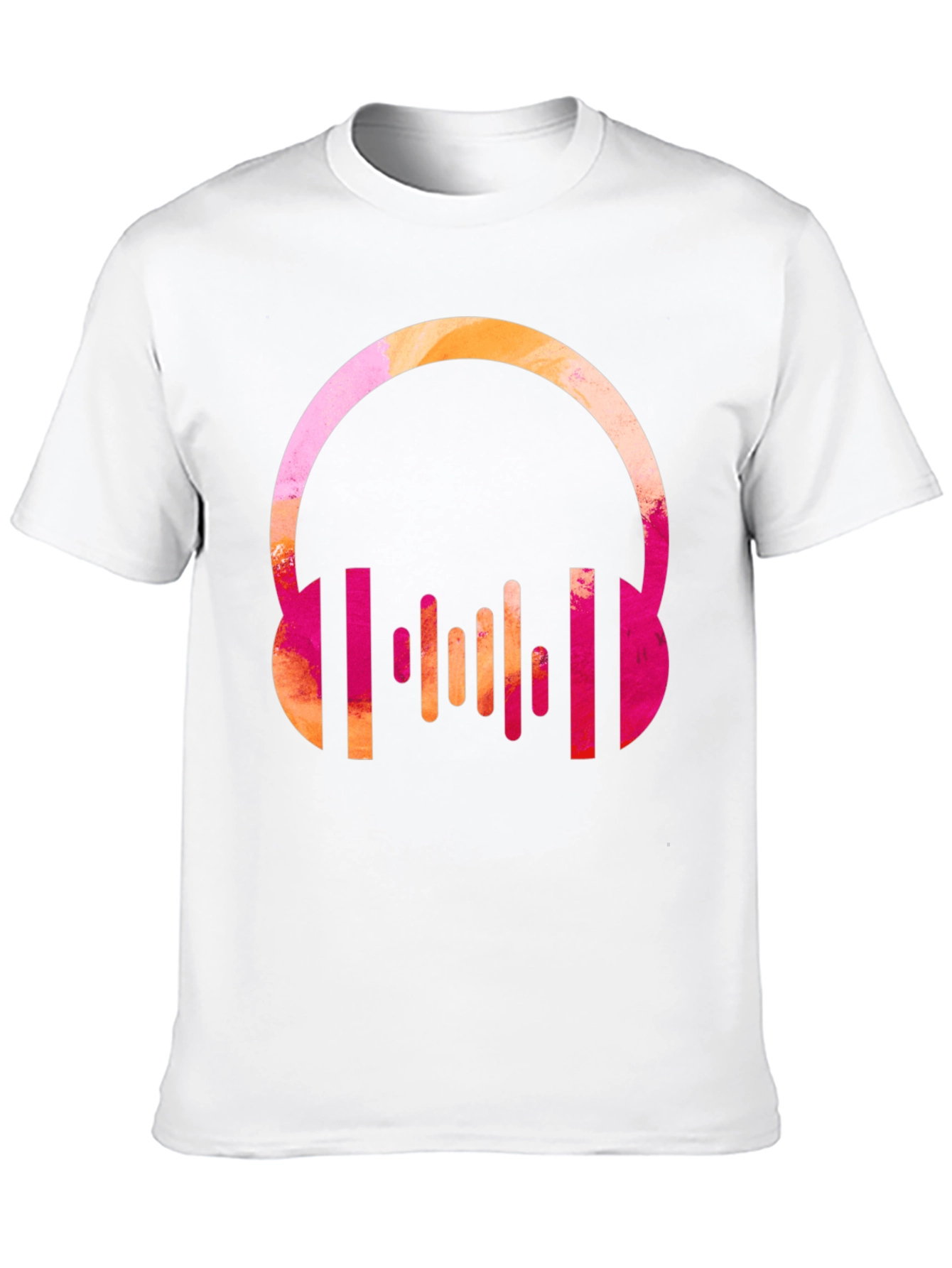 Headphones Music Lover Graphic Tee