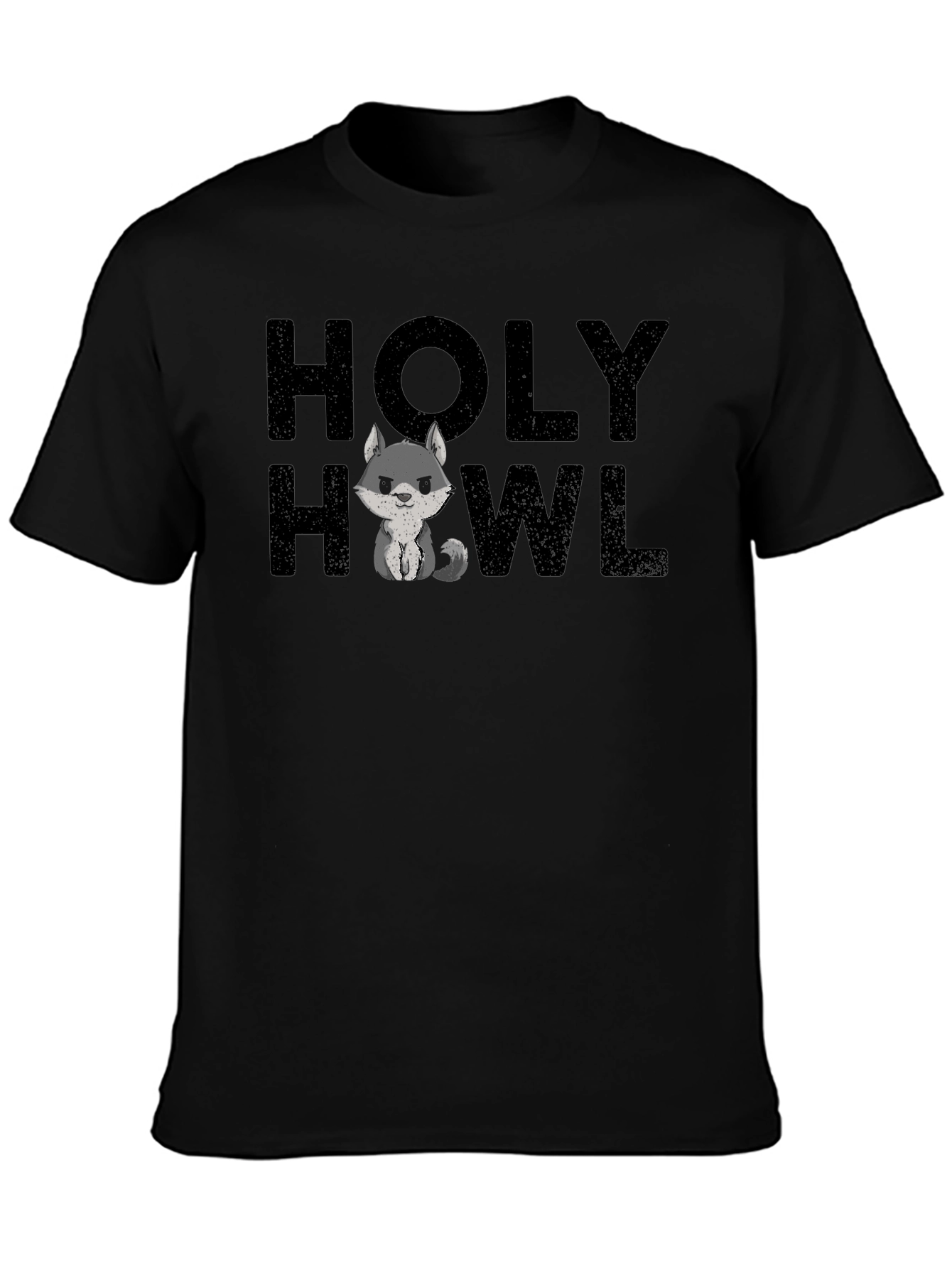 Holy Howl Graphic Tee - Mens Black T-Shirt