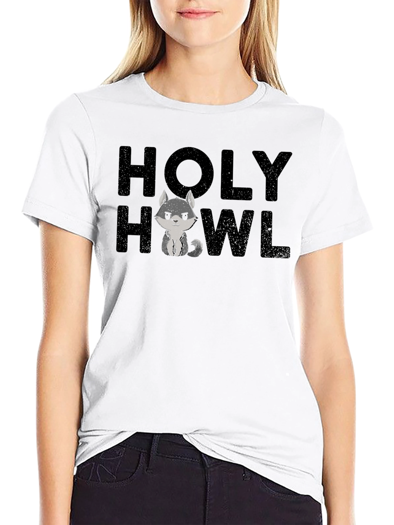 Holy Howl Graphic Tee - Mens Black T-Shirt
