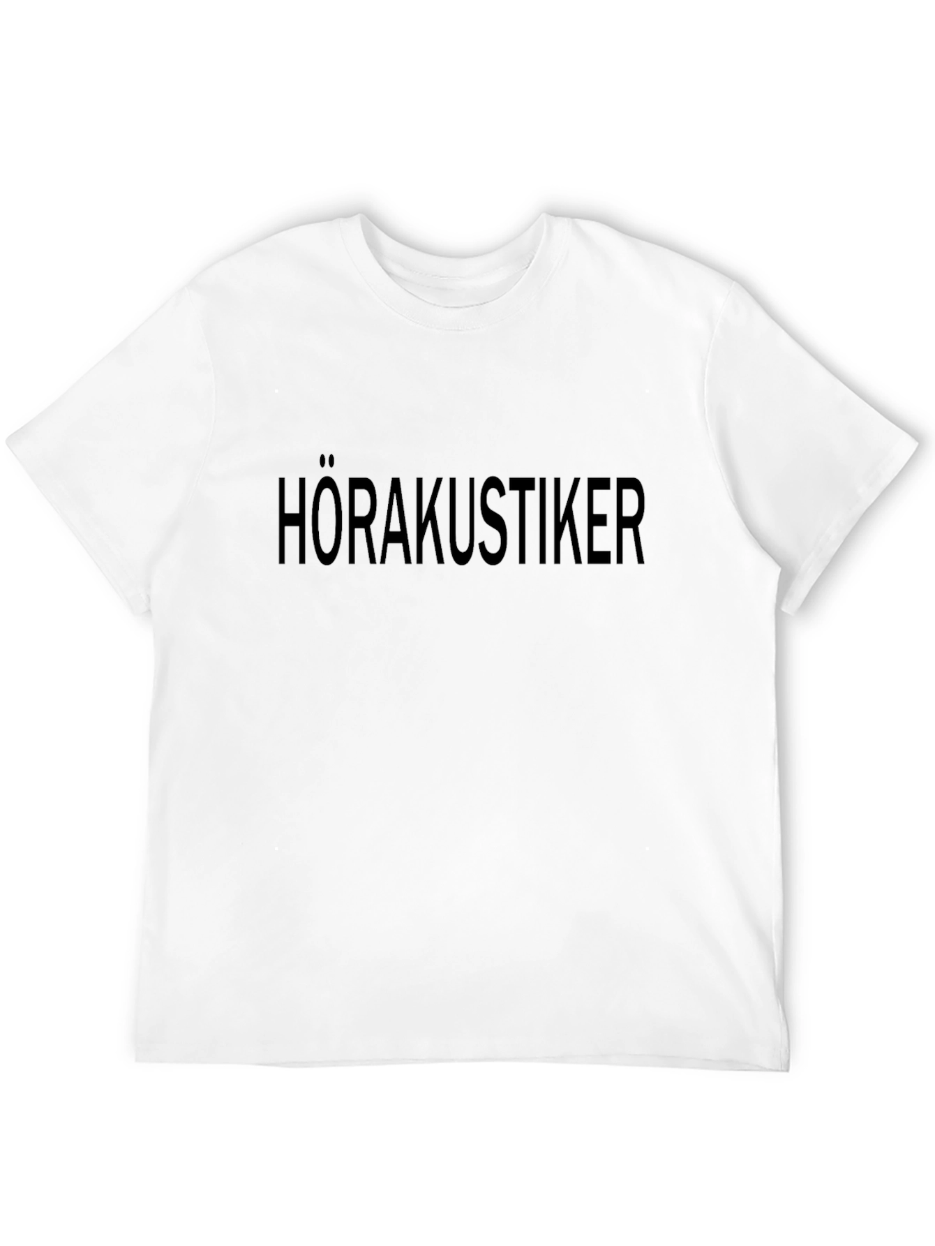 HÖRAKUSTIKER Black T-Shirt - Stylish & Comfortable