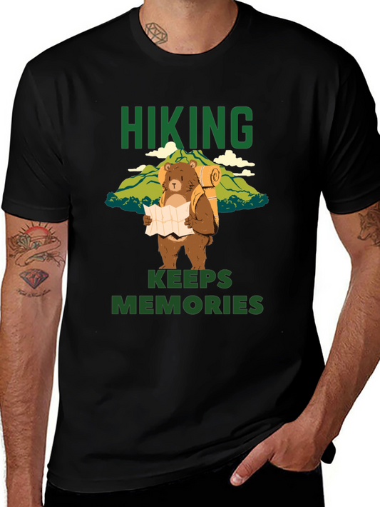 Hiking Bear Graphic Tee