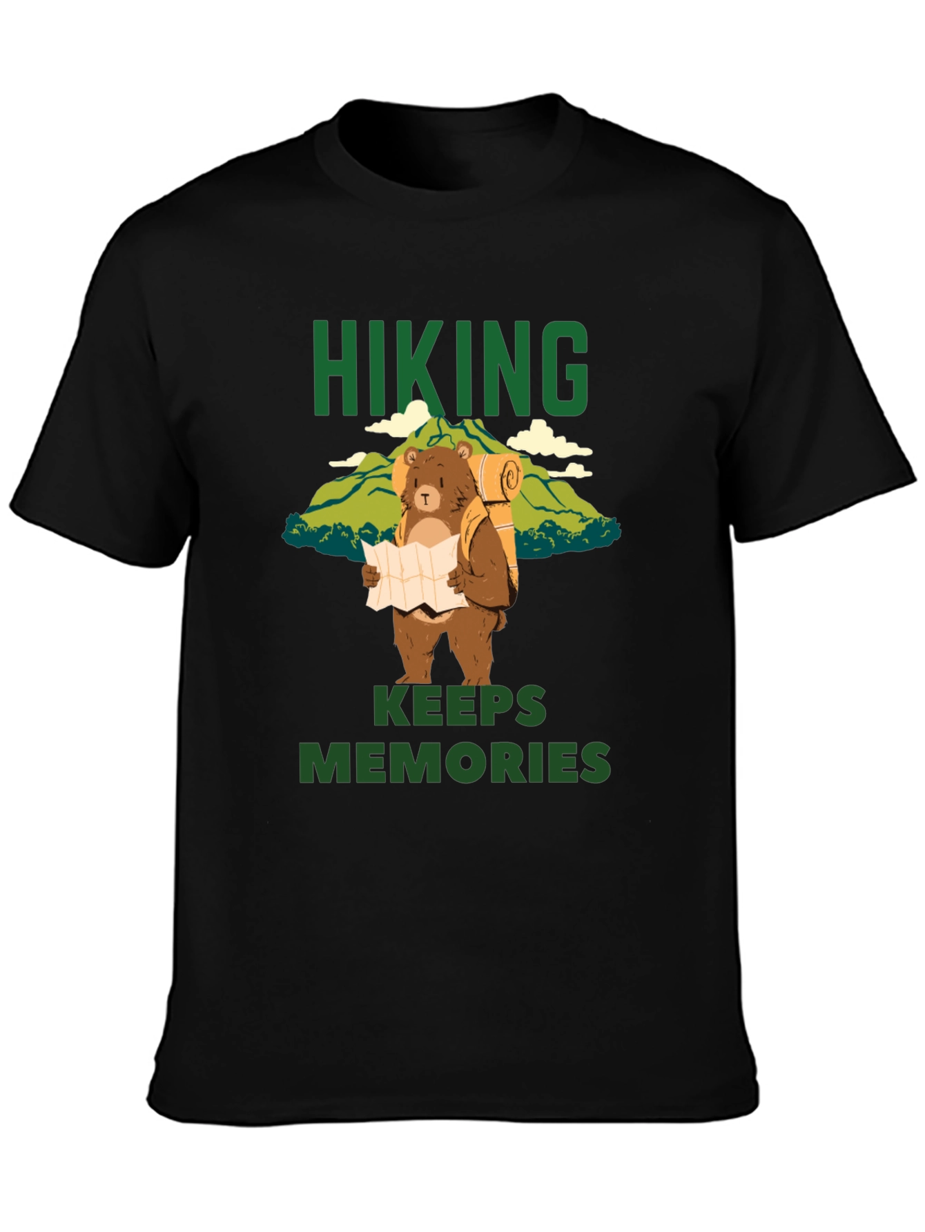 Hiking Bear Graphic Tee