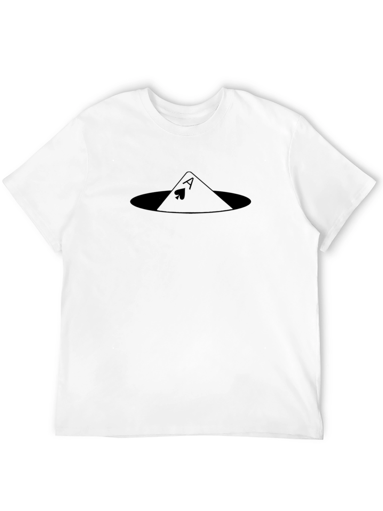 Ace of Spades Graphic Black T-Shirt