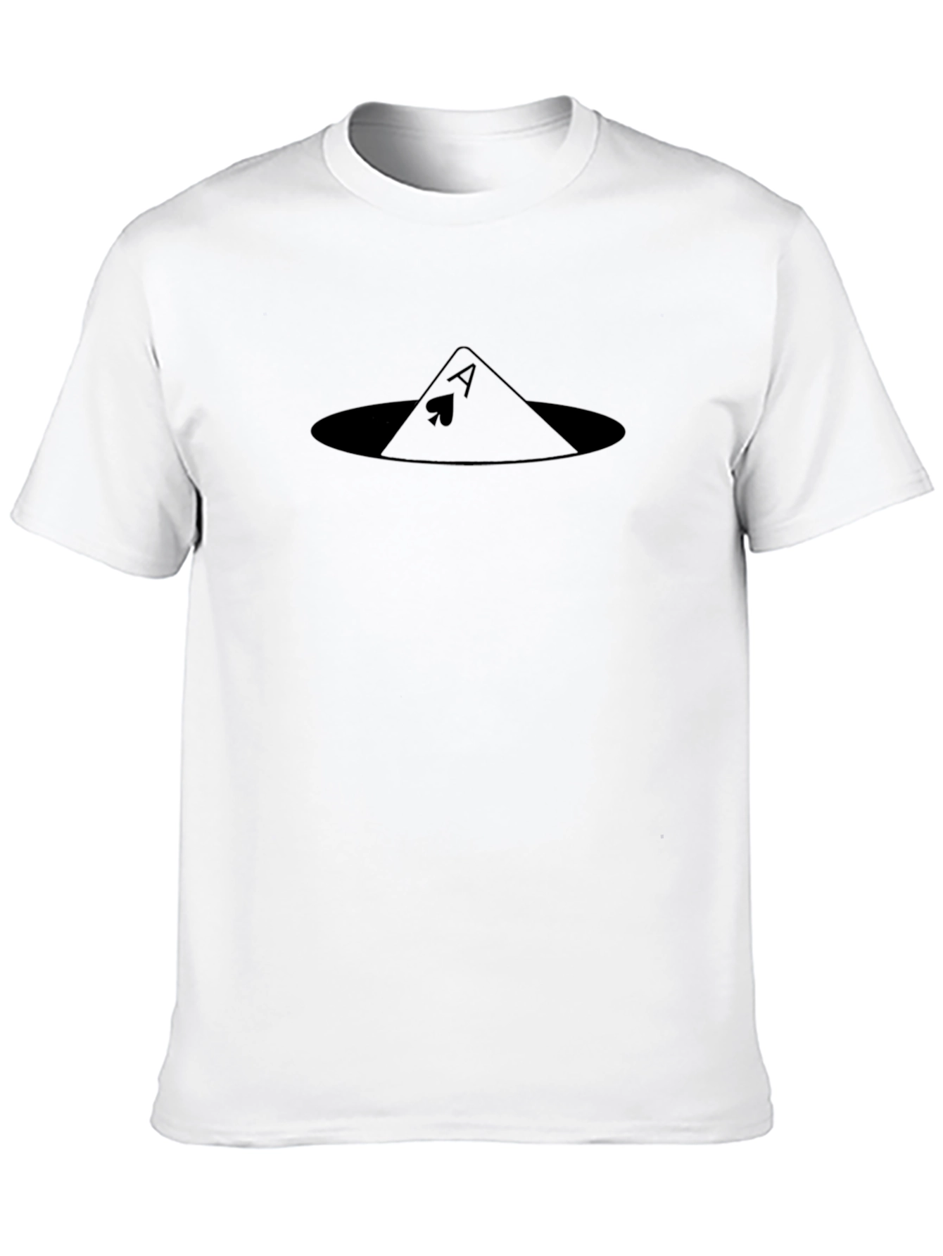 Ace of Spades Graphic Black T-Shirt