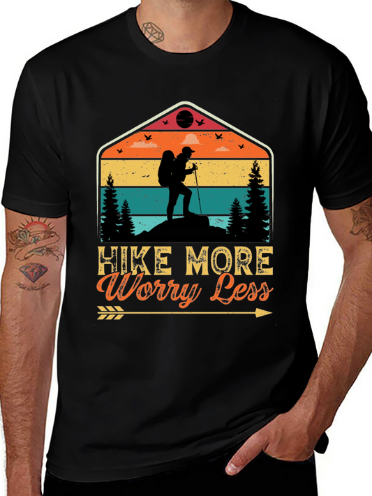 Hike More Worry Less Graphic Tee