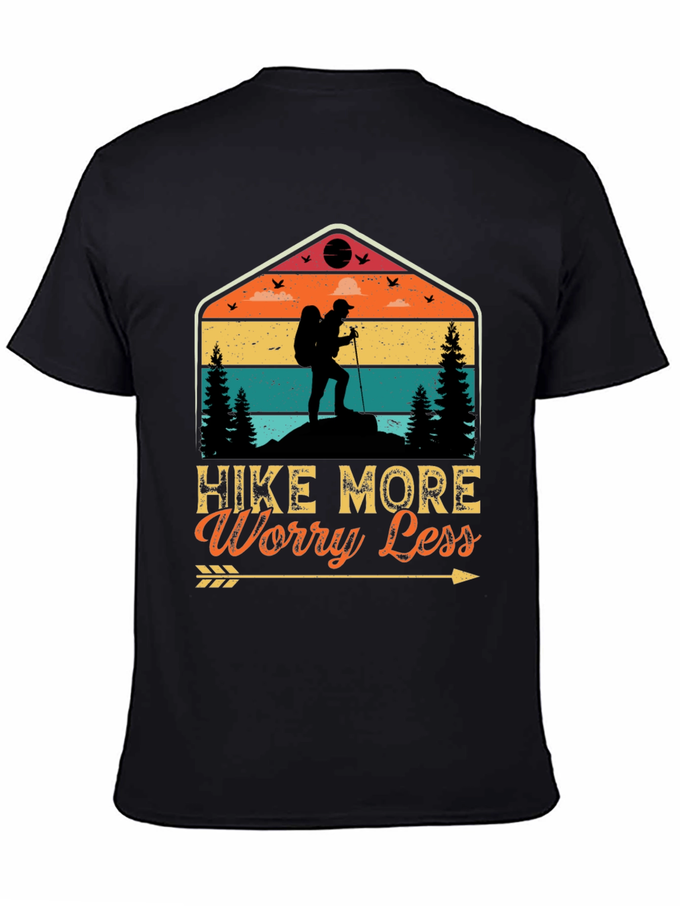 Hike More Worry Less Graphic Tee