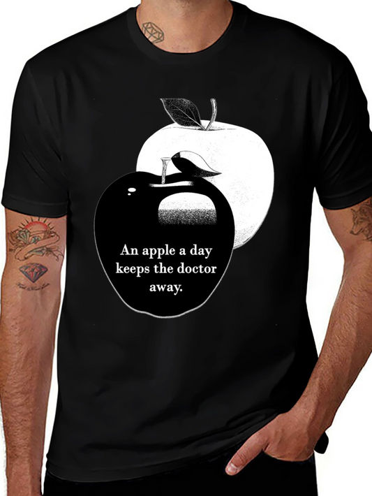 Apple a Day T-Shirt: Doctor Away Graphic Tee
