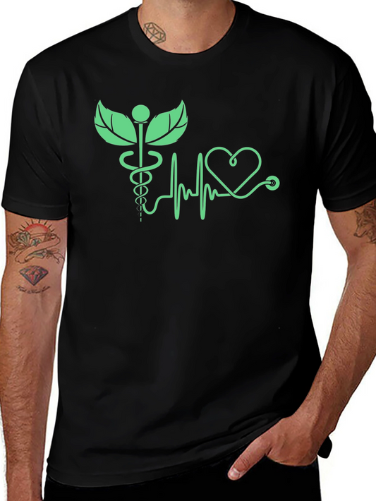 Herbal Medicine Heartbeat T-Shirt