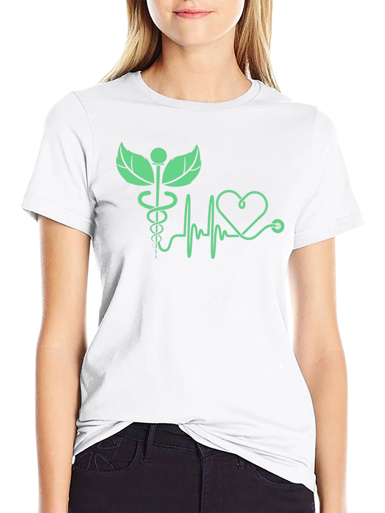 Herbal Medicine Heartbeat T-Shirt