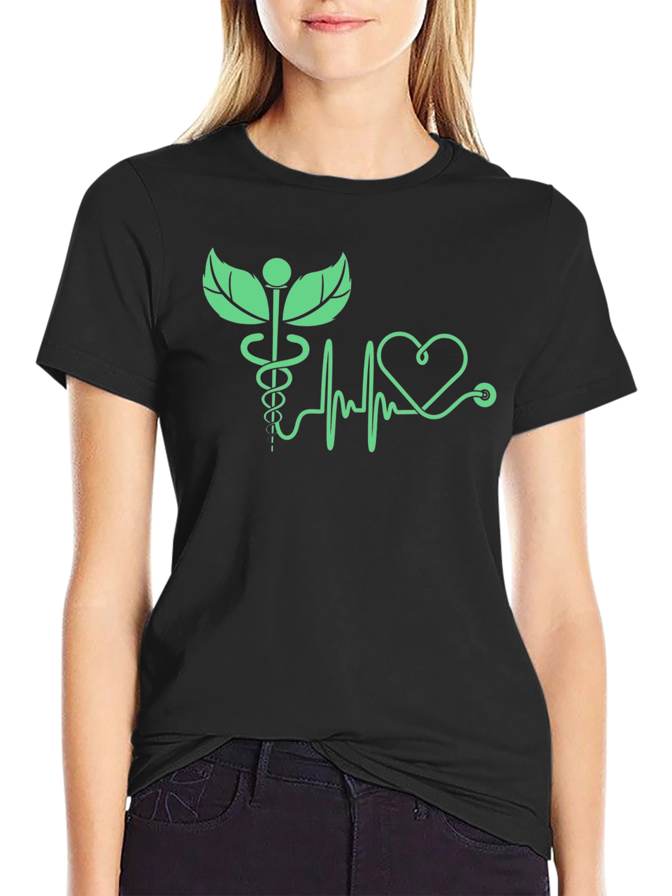 Herbal Medicine Heartbeat T-Shirt