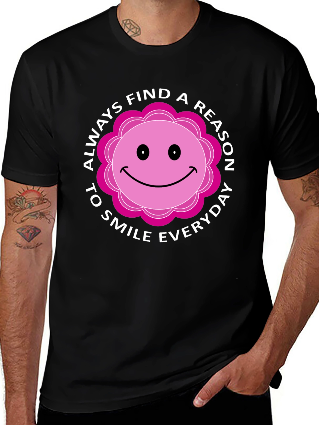 Always Find a Reason to Smile Everyday T-Shirt