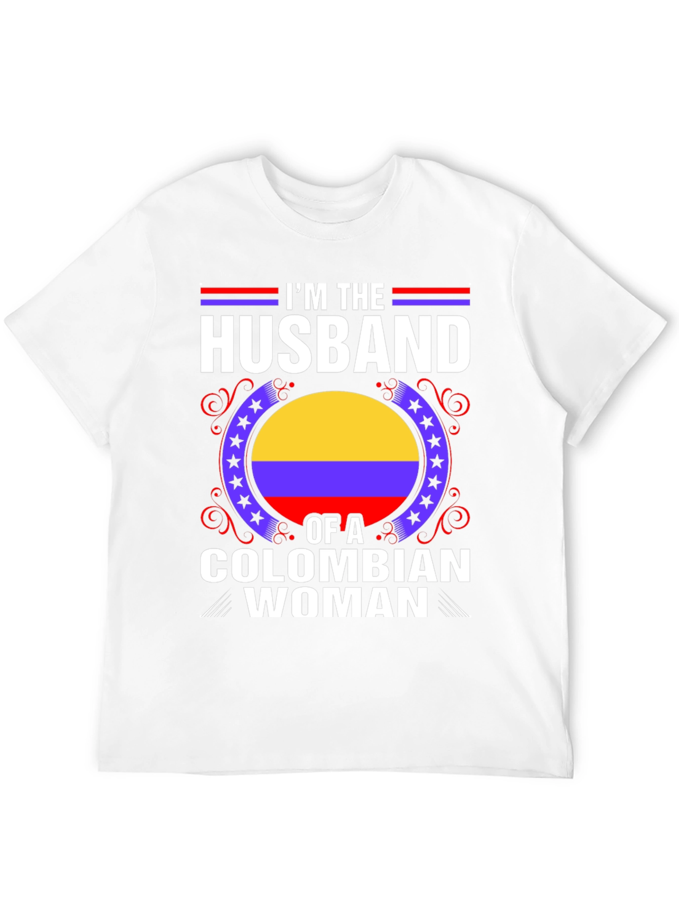 Husband of a Colombian Woman T-Shirt