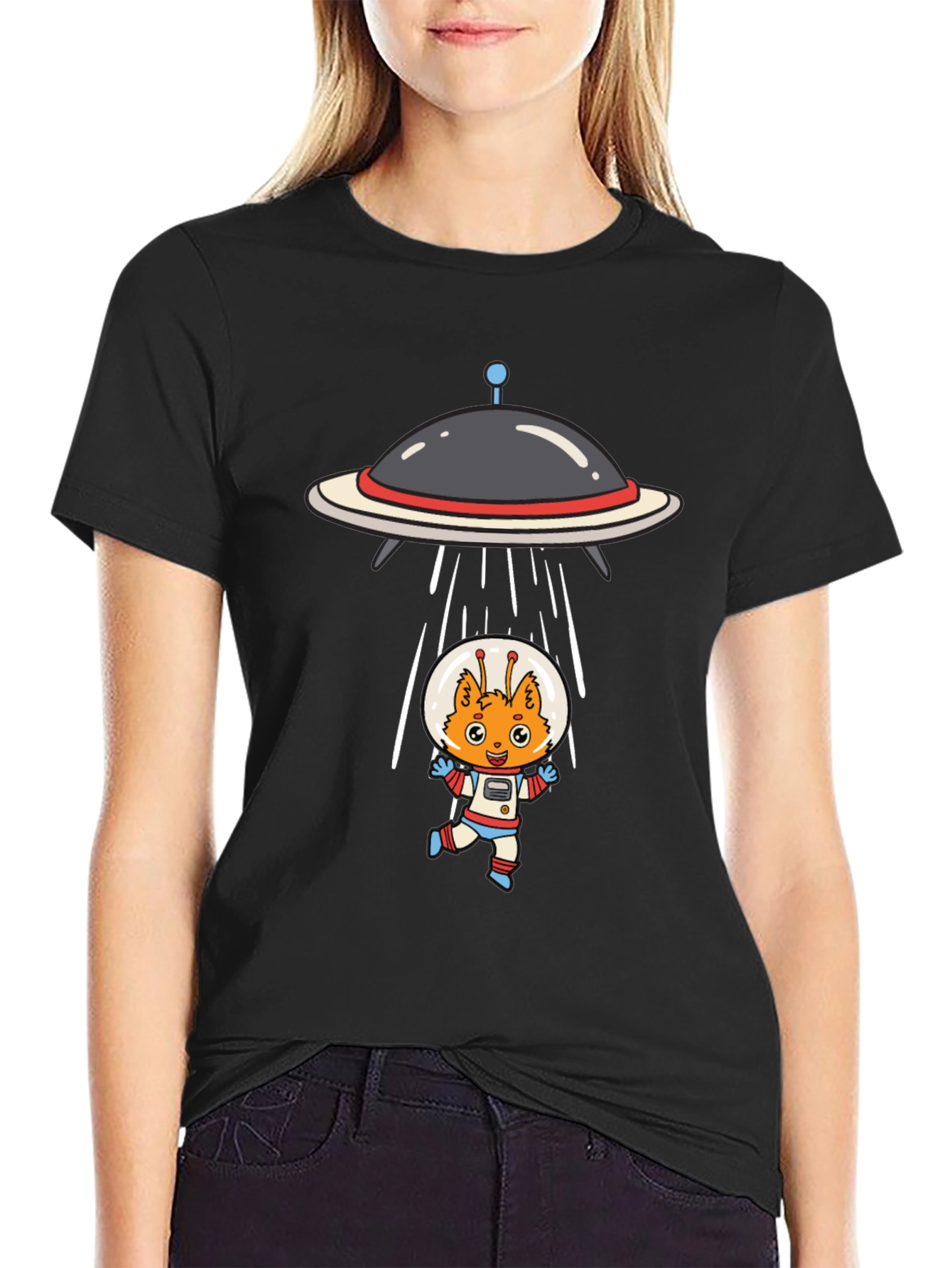 Alien Abduction T-Shirt: Funny UFO Design