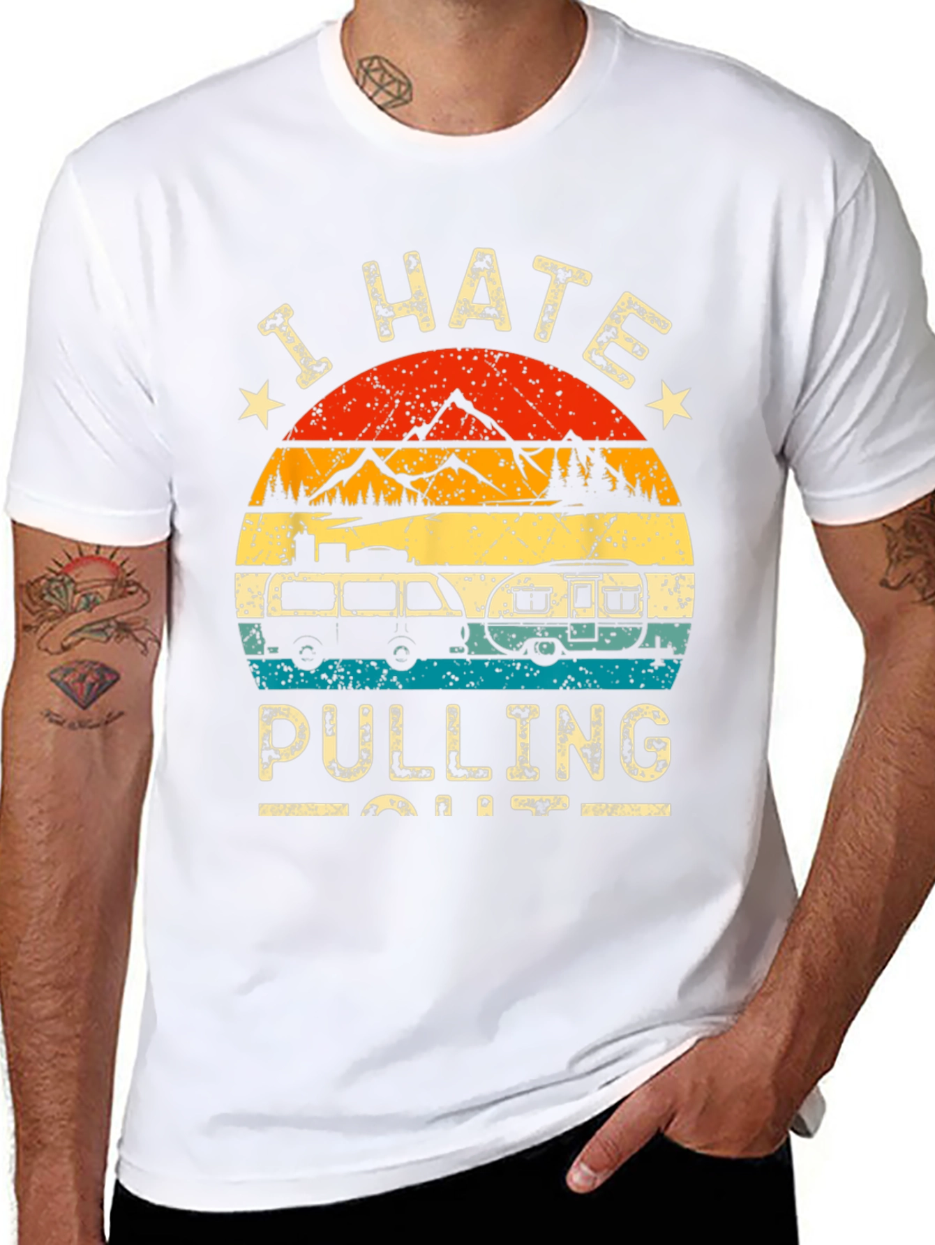 I Hate Pulling Out Camping Graphic Tee