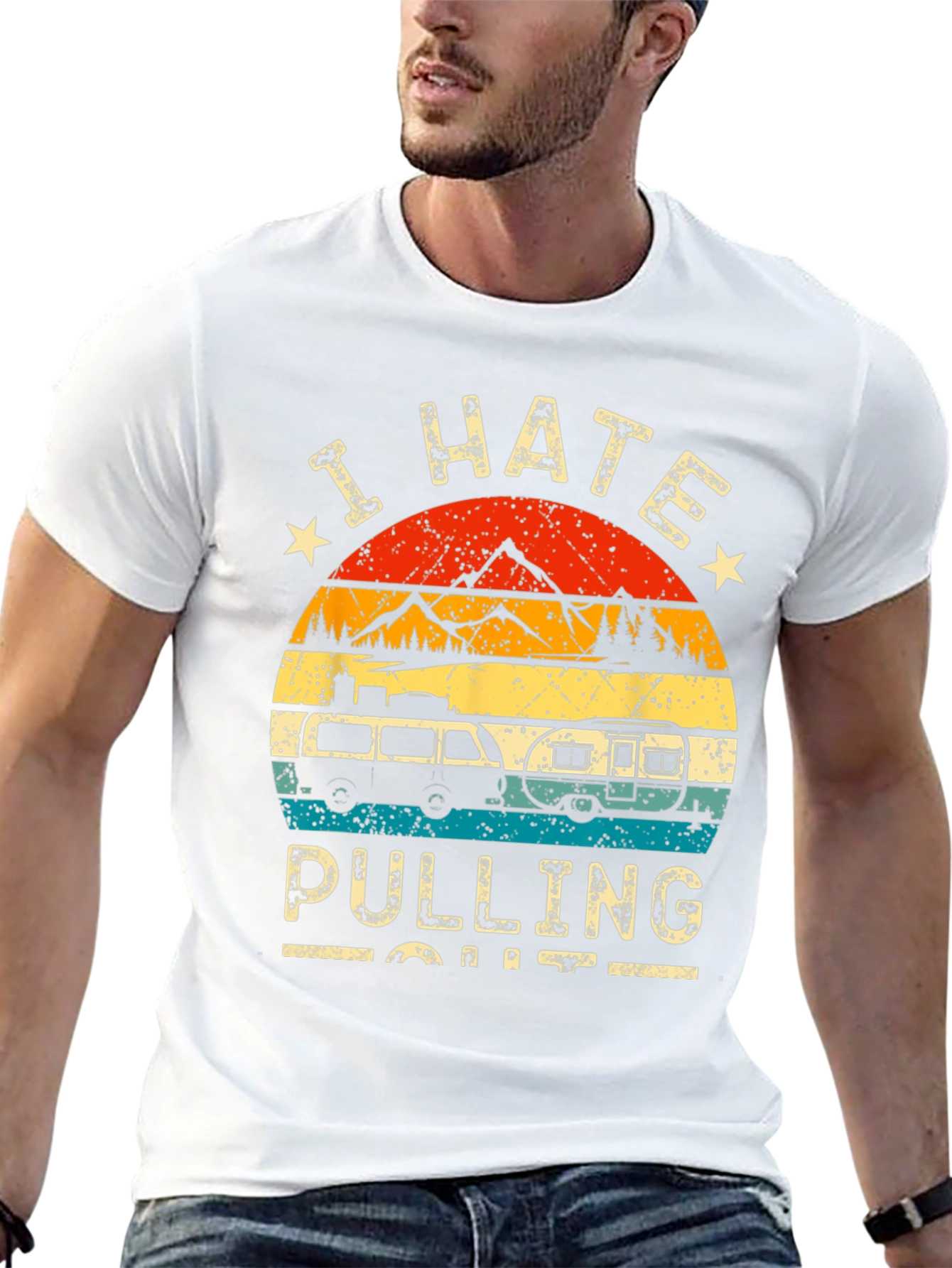 I Hate Pulling Out Camping Graphic Tee