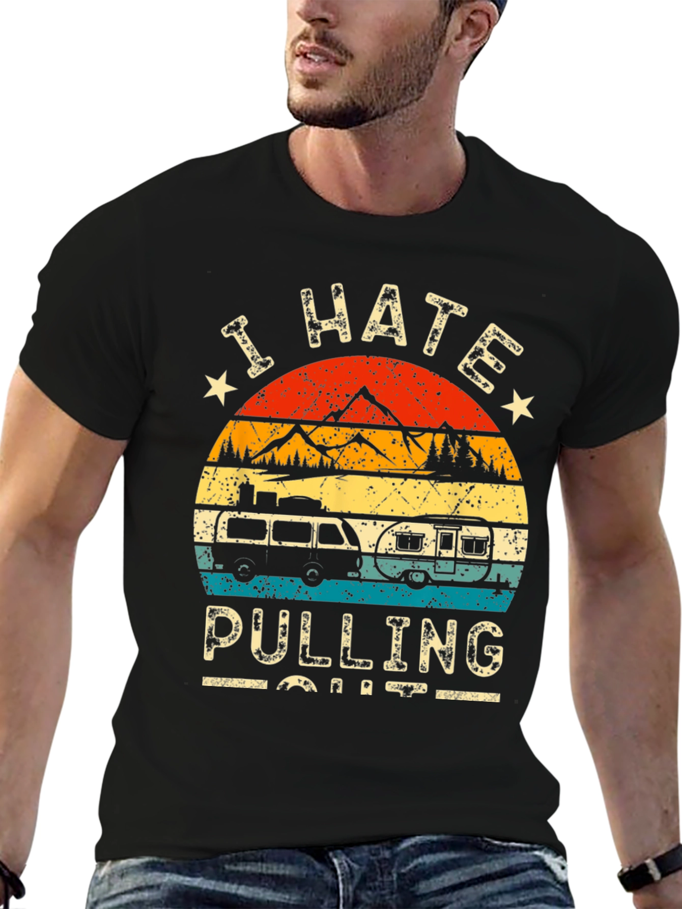 I Hate Pulling Out Camping Graphic Tee