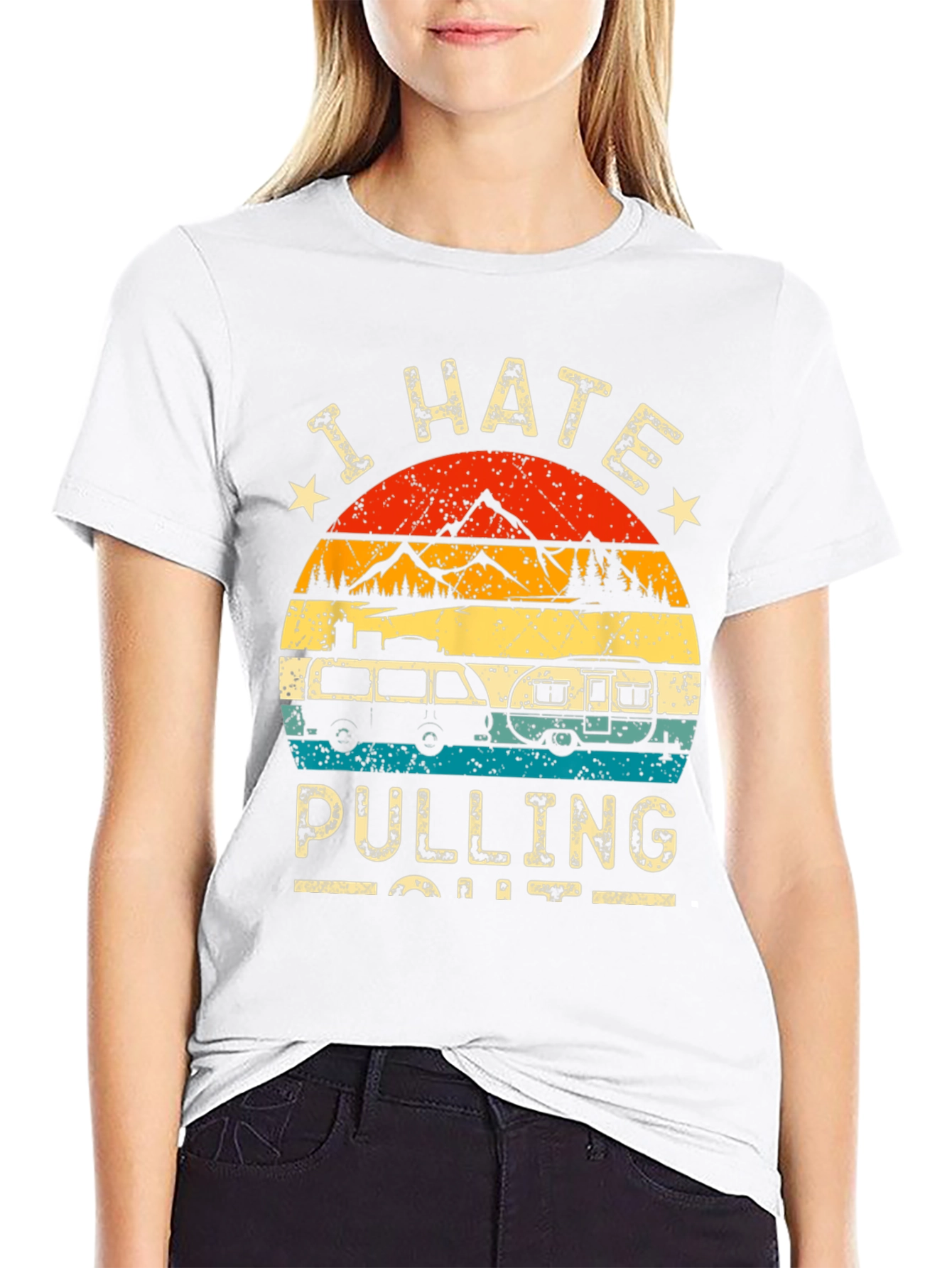 I Hate Pulling Out Camping Graphic Tee