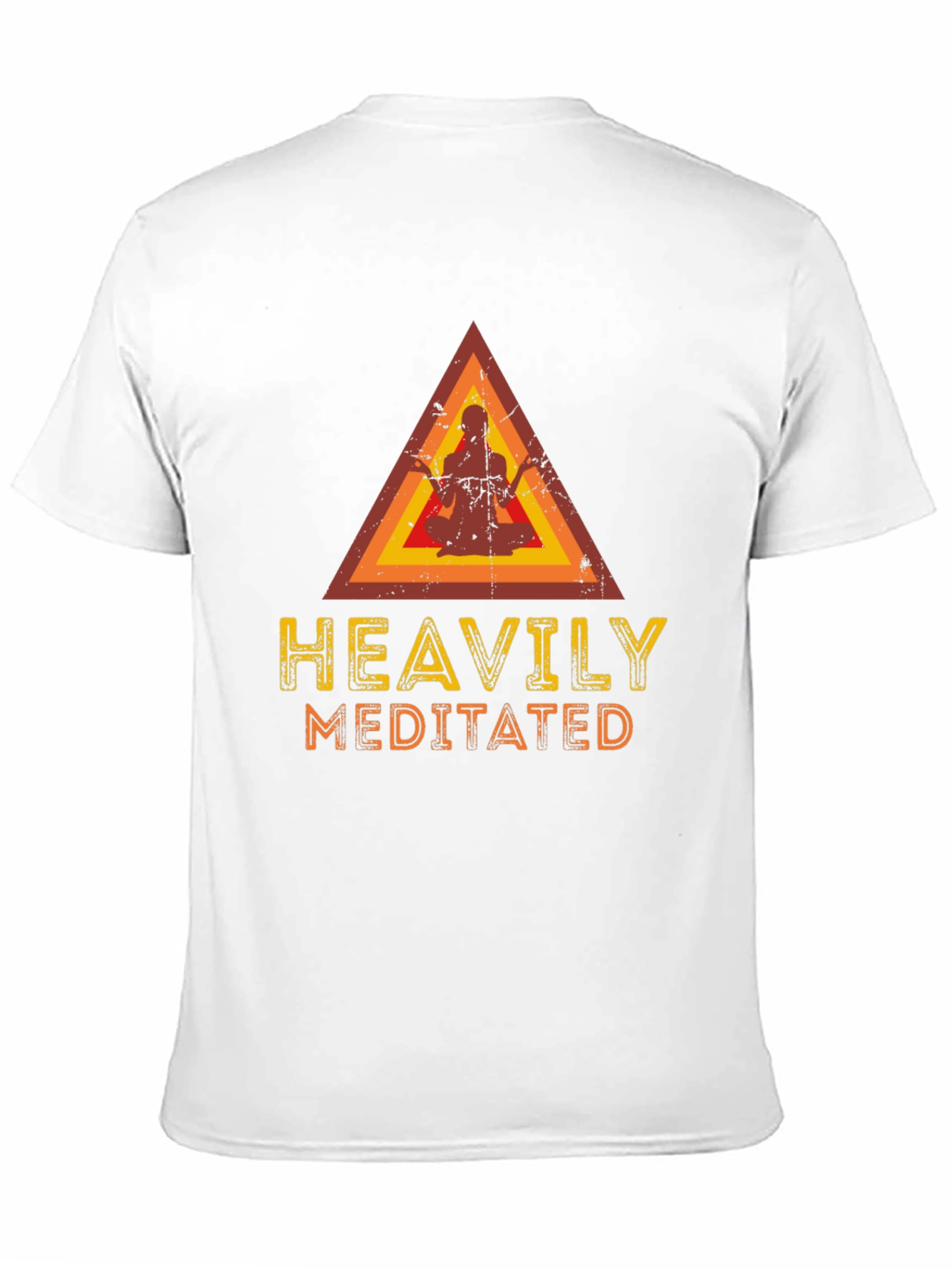 Heavily Meditated Graphic Tee - Unisex Casual T-Shirt
