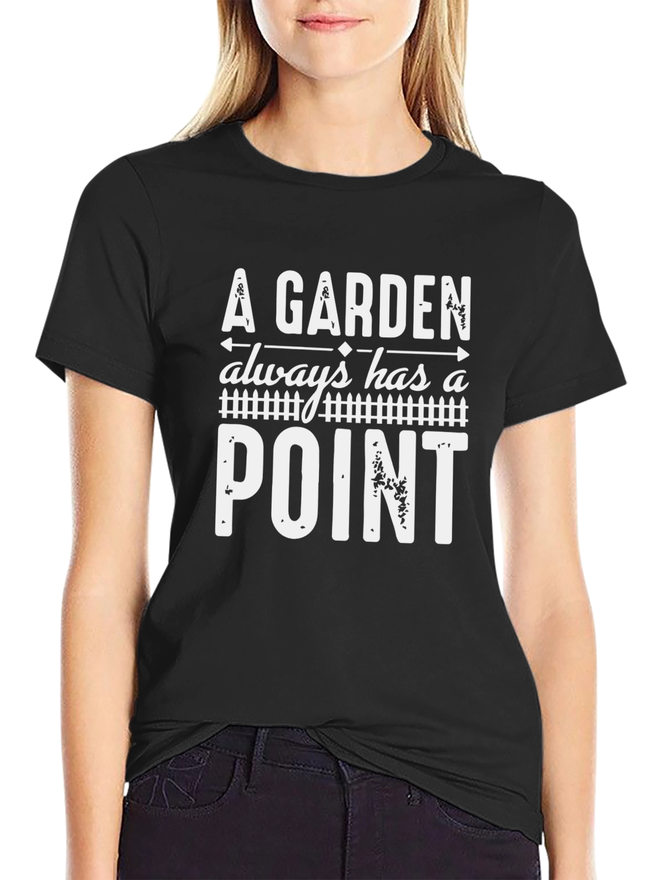 A Garden Always Has a Point Graphic Tee