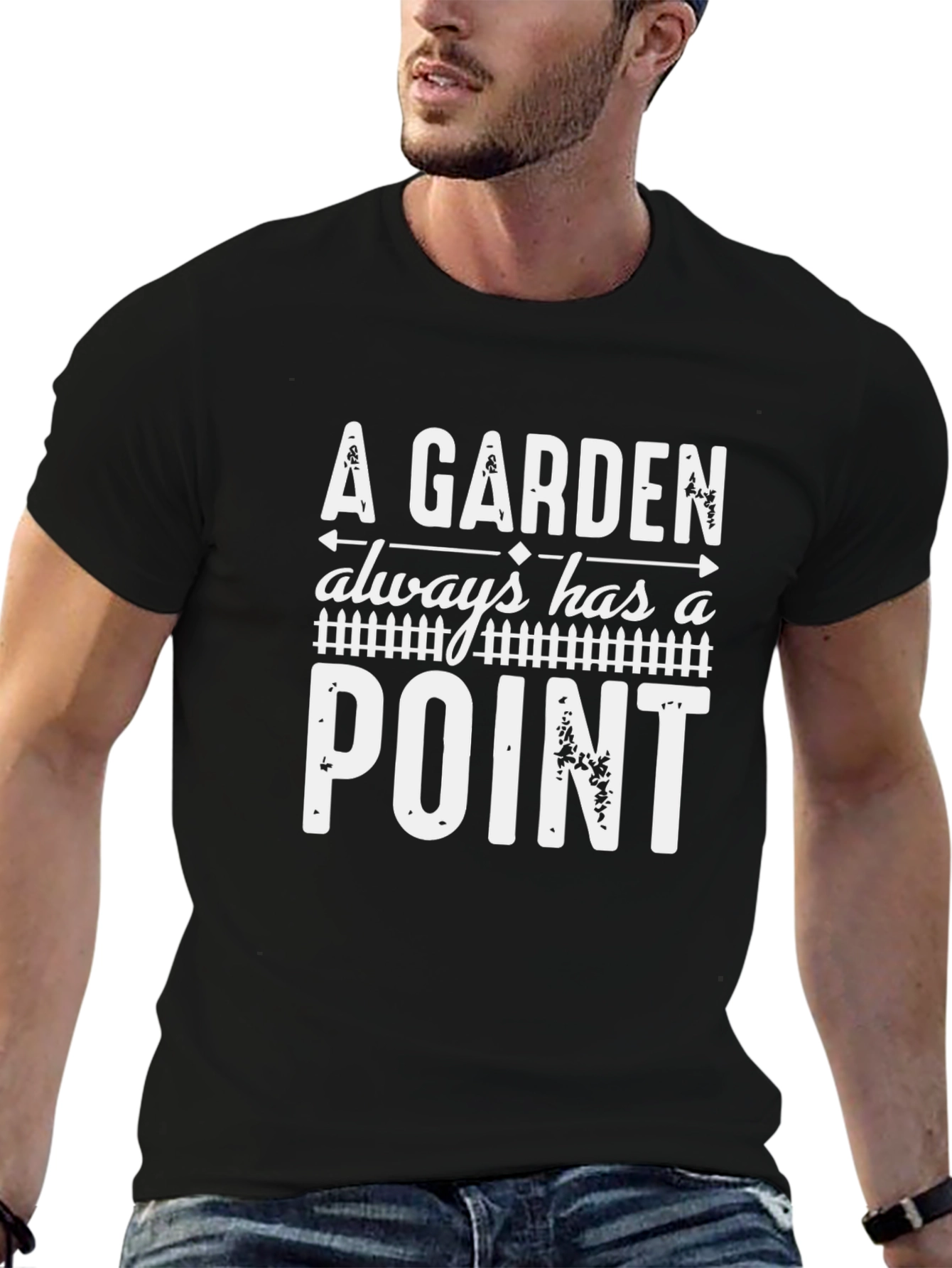 A Garden Always Has a Point Graphic Tee